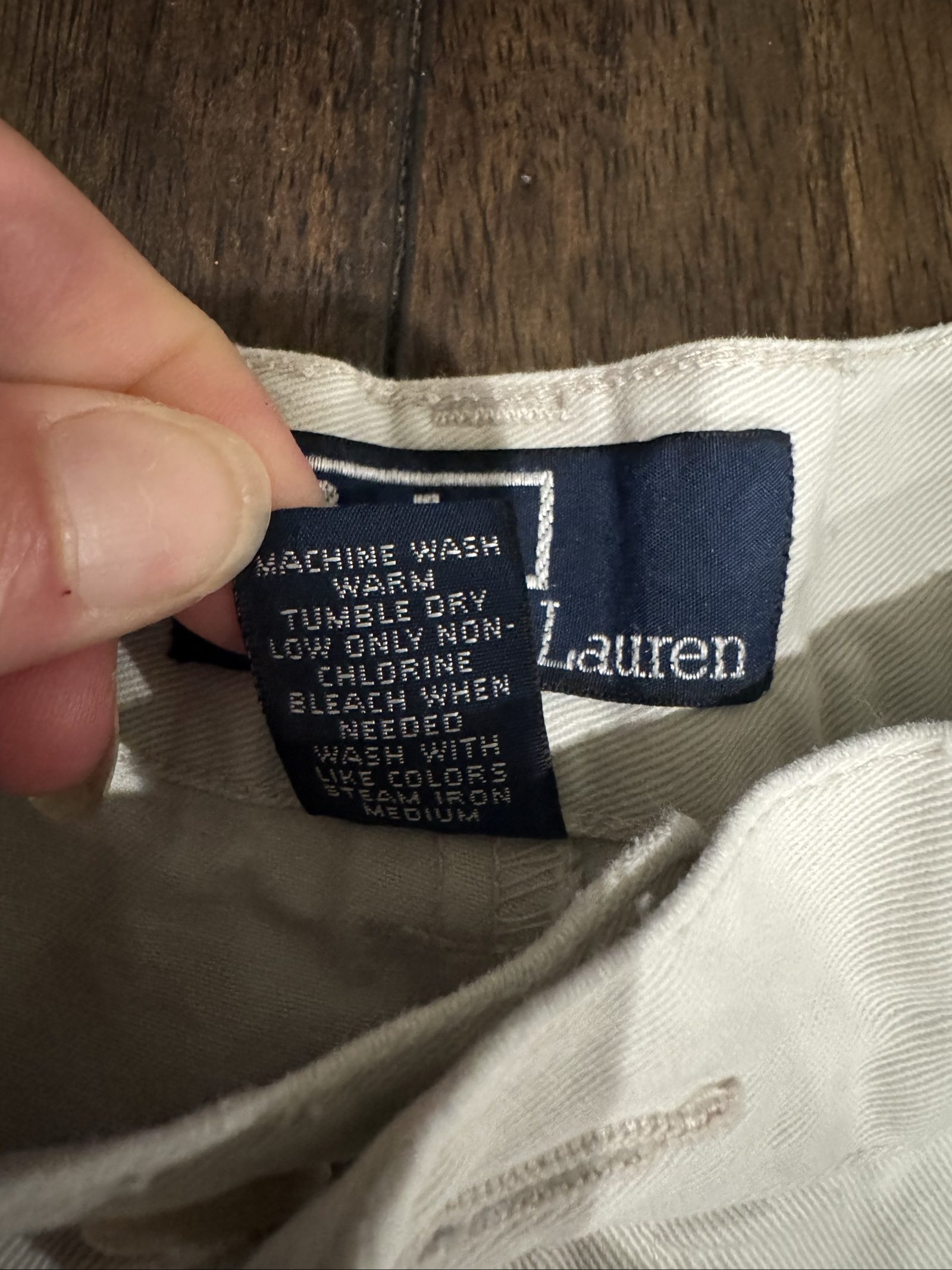 Men's Polo by Ralph Lauren Strecth Classic Fit Chino Shorts - Tan - Size 36 image 4