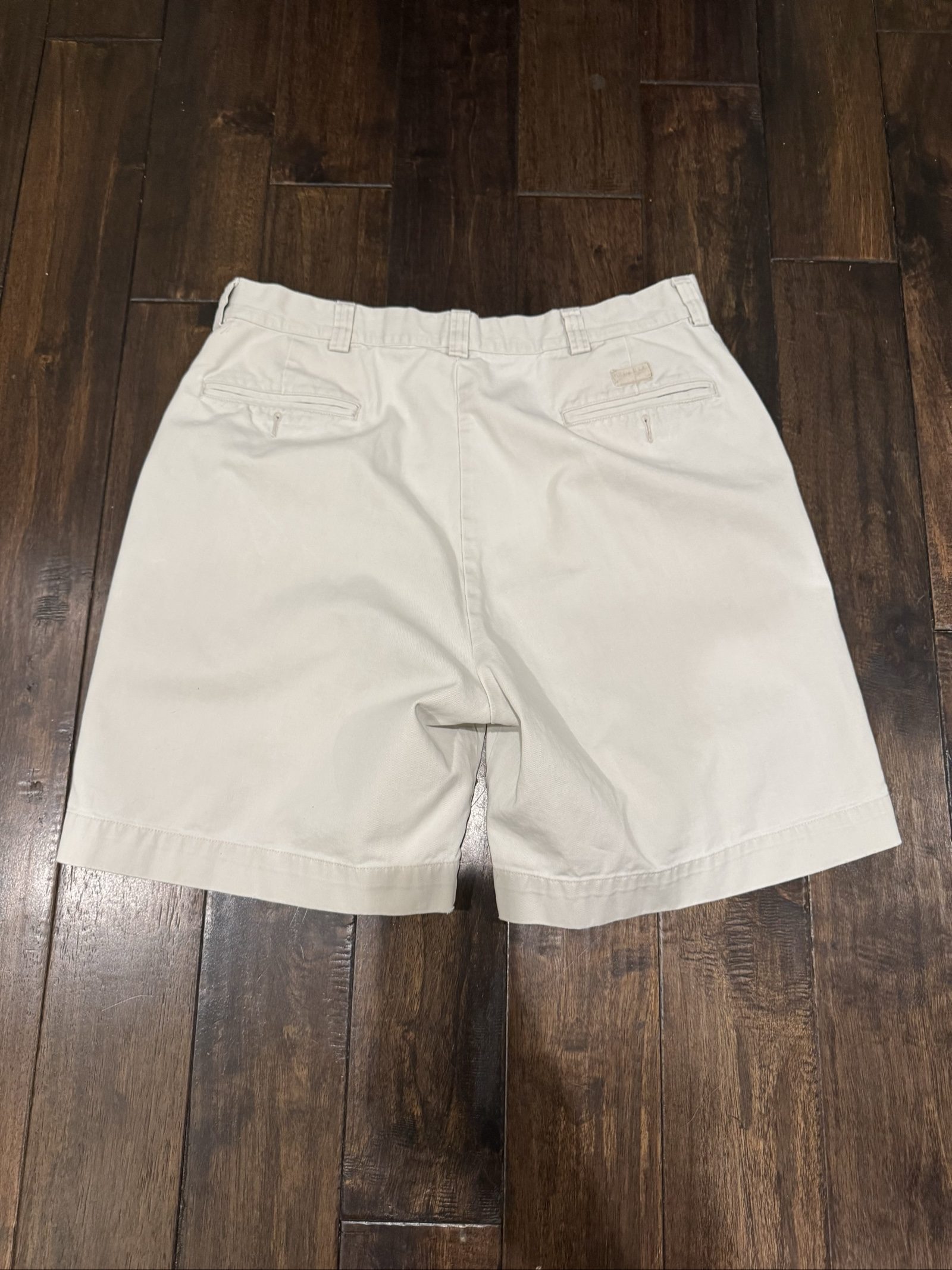 Men's Polo by Ralph Lauren Strecth Classic Fit Chino Shorts - Tan - Size 36 image 5
