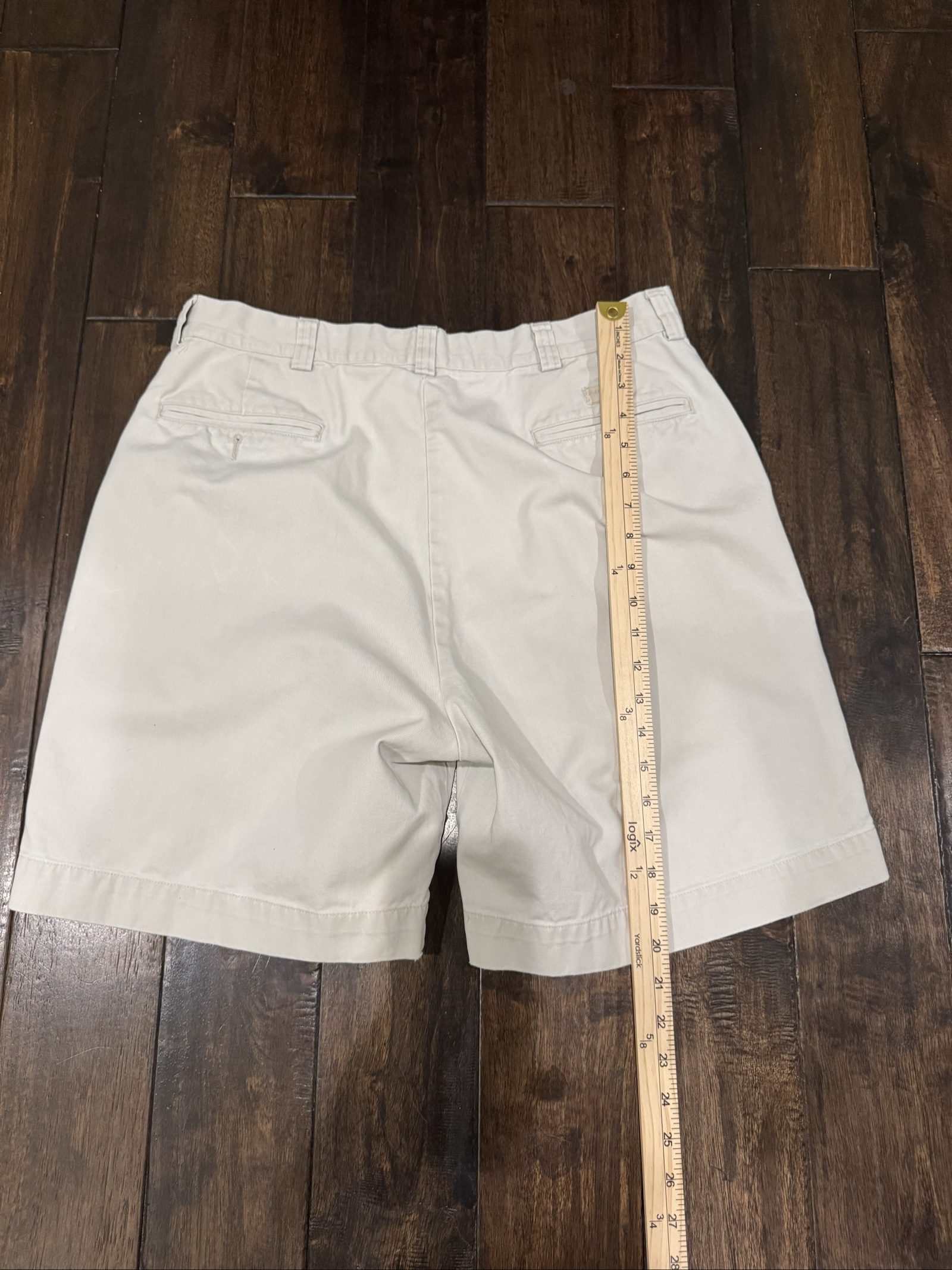 Men's Polo by Ralph Lauren Strecth Classic Fit Chino Shorts - Tan - Size 36 image 6