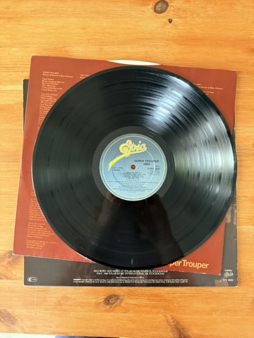 ABBA Super Trouper Vinyl Record Album Pop Rock 1980 VG image 4