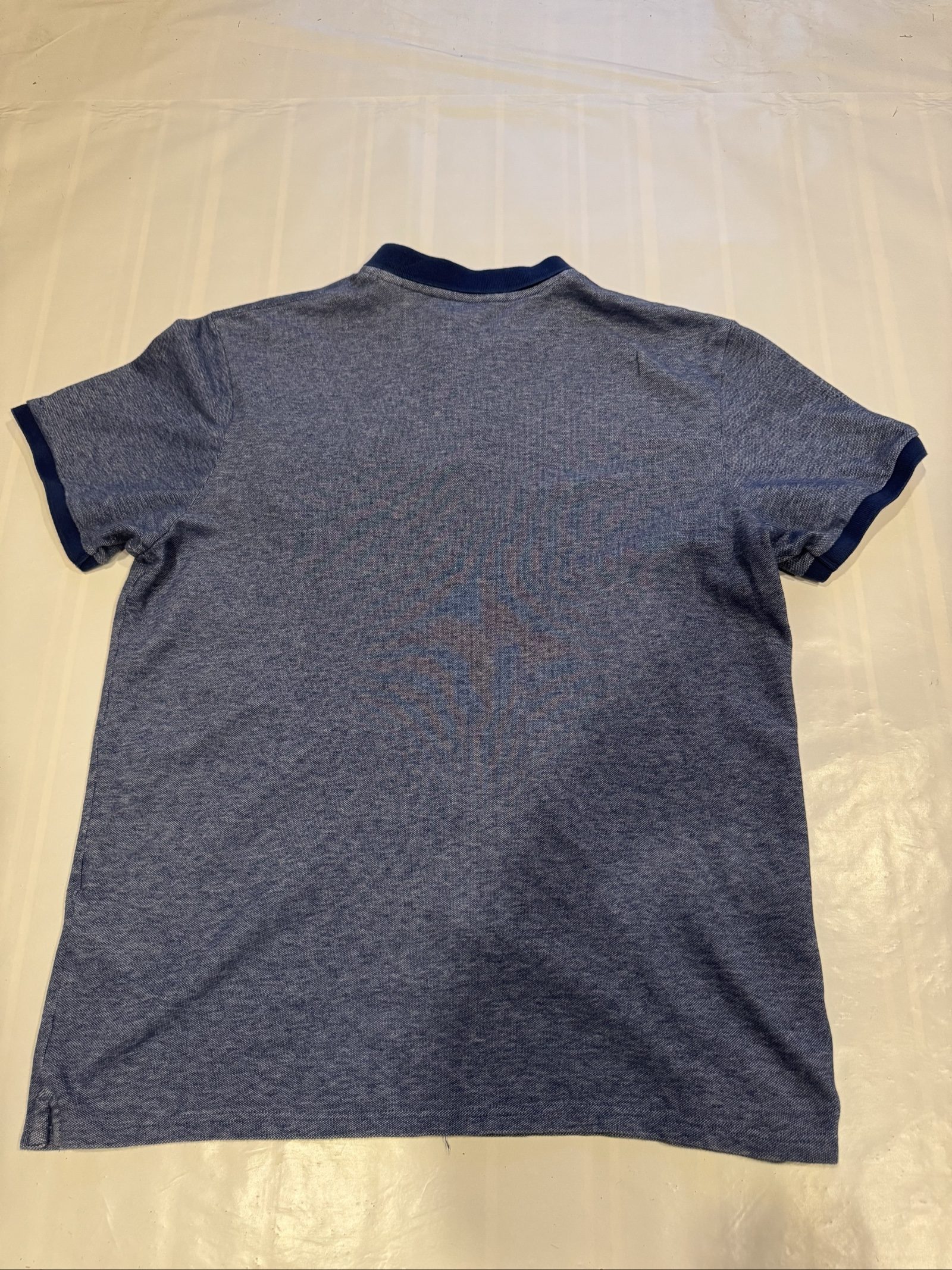 Ben Sherman Blue Heathered Polo Shirt XL image 10