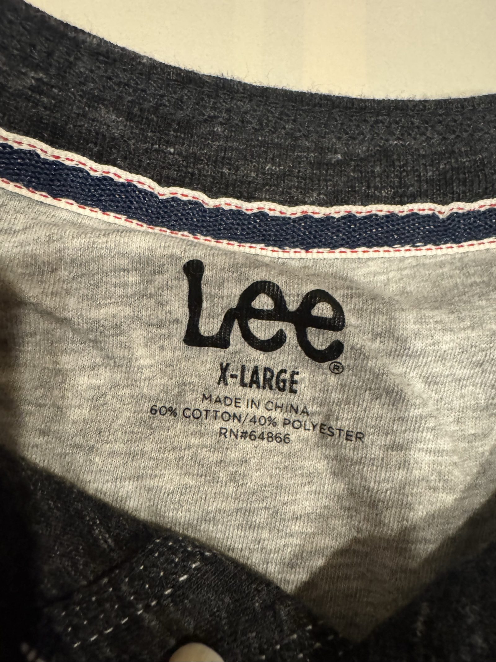 Men's Lee Henly Shirt - Dark Gray - XL image 3