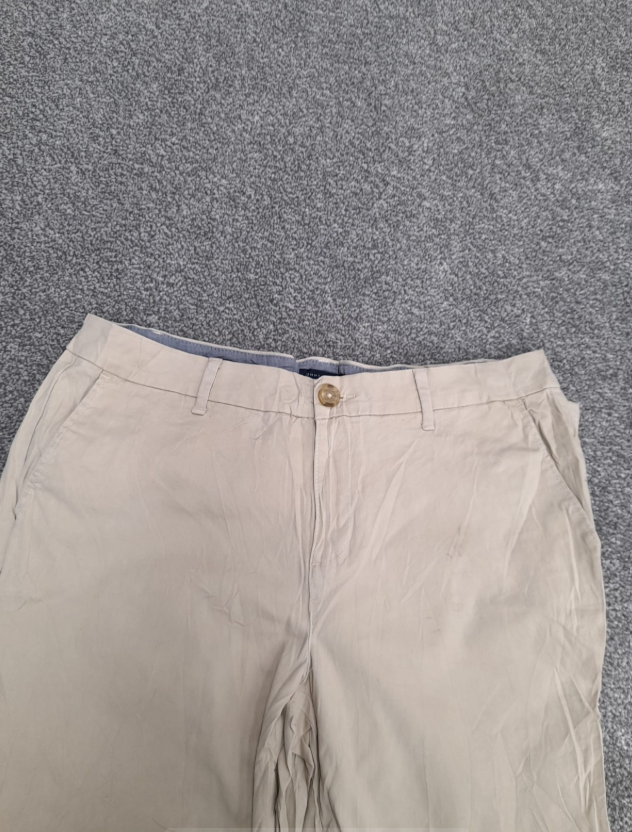 Tommy Hilfiger Beige Chinos Men's Classic Fit Cotton 34" image 2