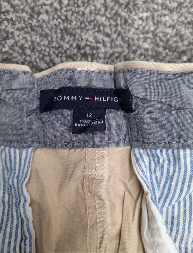 Tommy Hilfiger Beige Chinos Men's Classic Fit Cotton 34" image 7