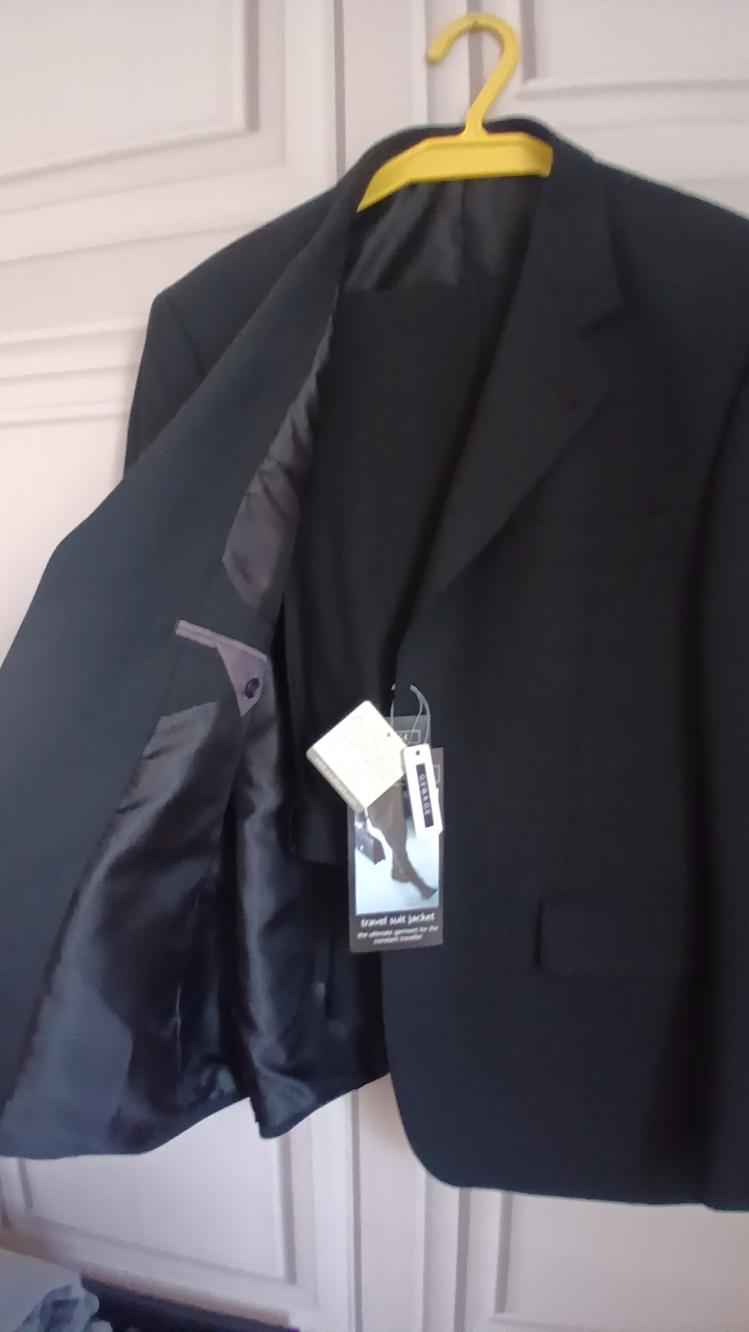 Blend Black Suit 40 Chest/ 34 W 29" L Classic Fit Never worn image 5