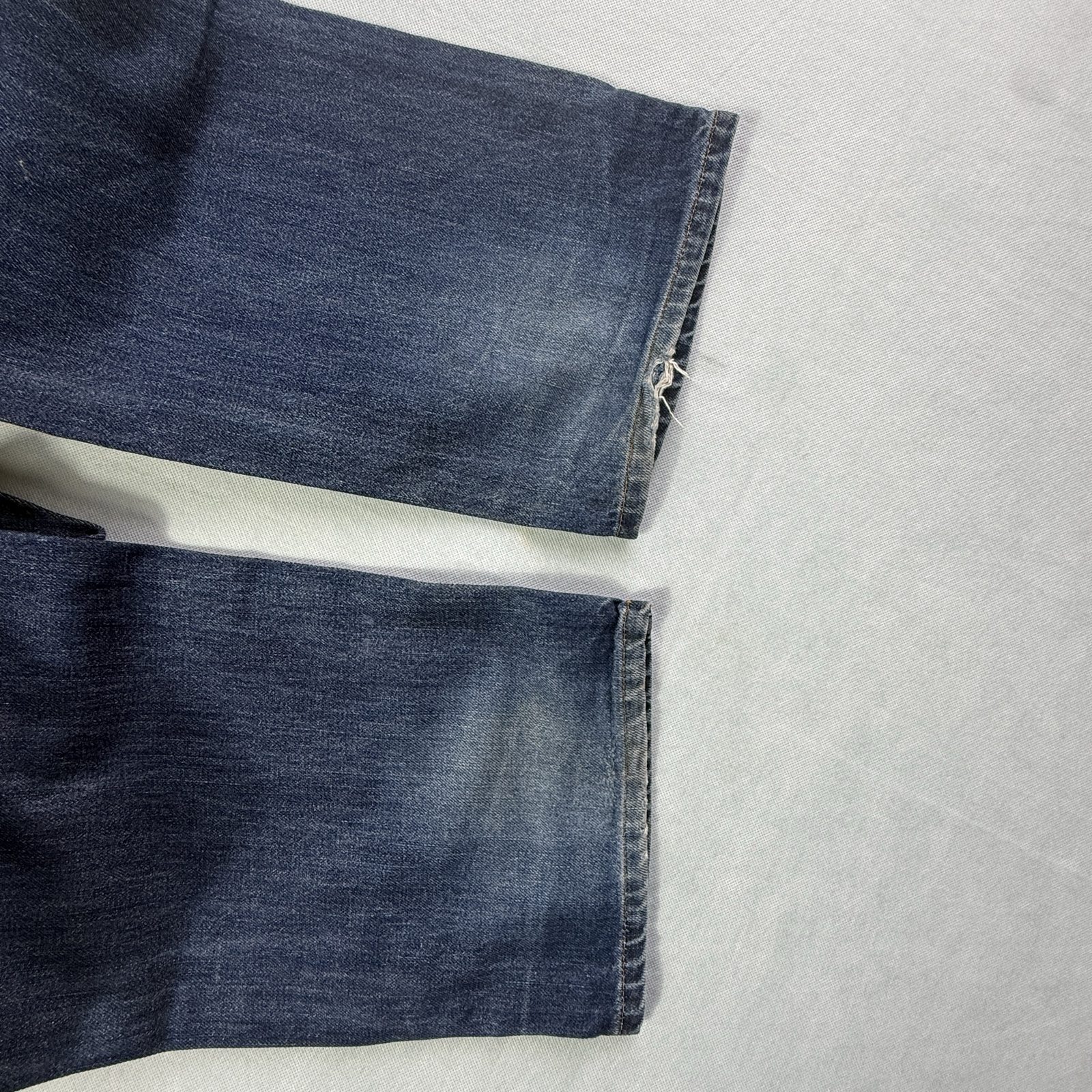 Diesel Larkee Men’s Blue Jeans Regular Straight 100% Cotton Button Fly image 9