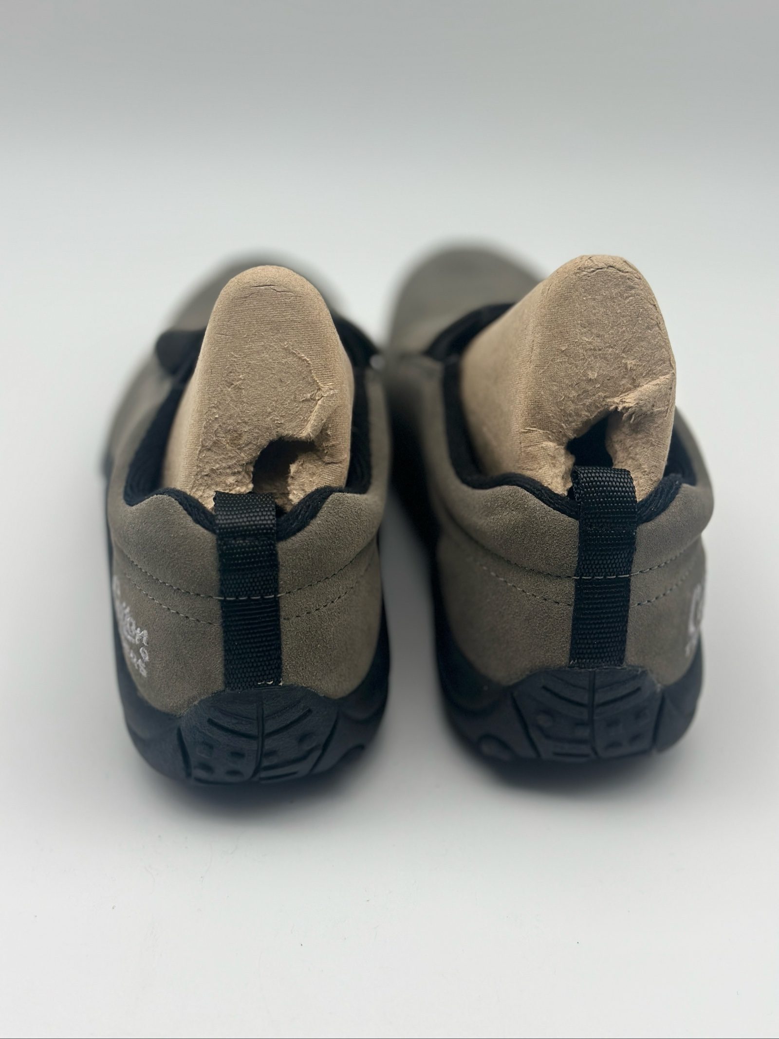 Cotton Traders Grey Slip-On Suede Shoes UK 8 Men's Casual image 2