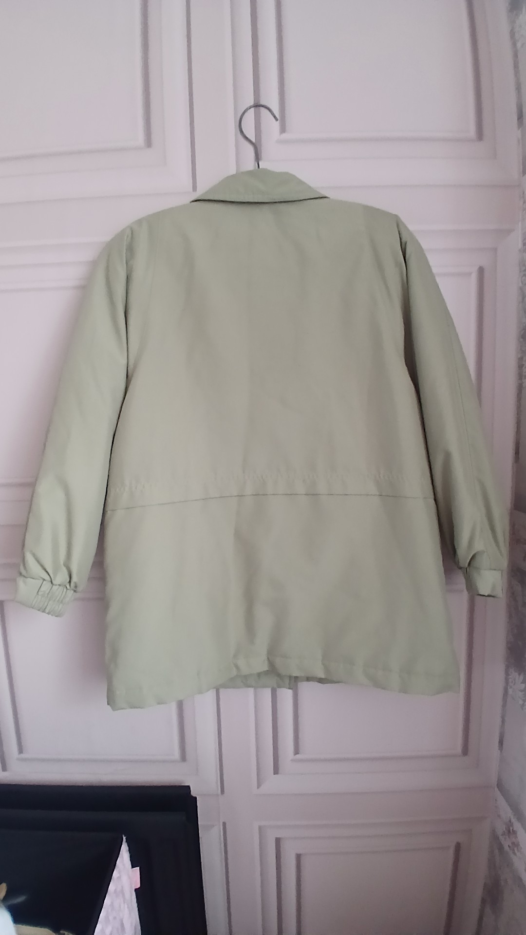 Marks & Spencer Women's Light Green Petite Fit Jacket UK 14 image 4