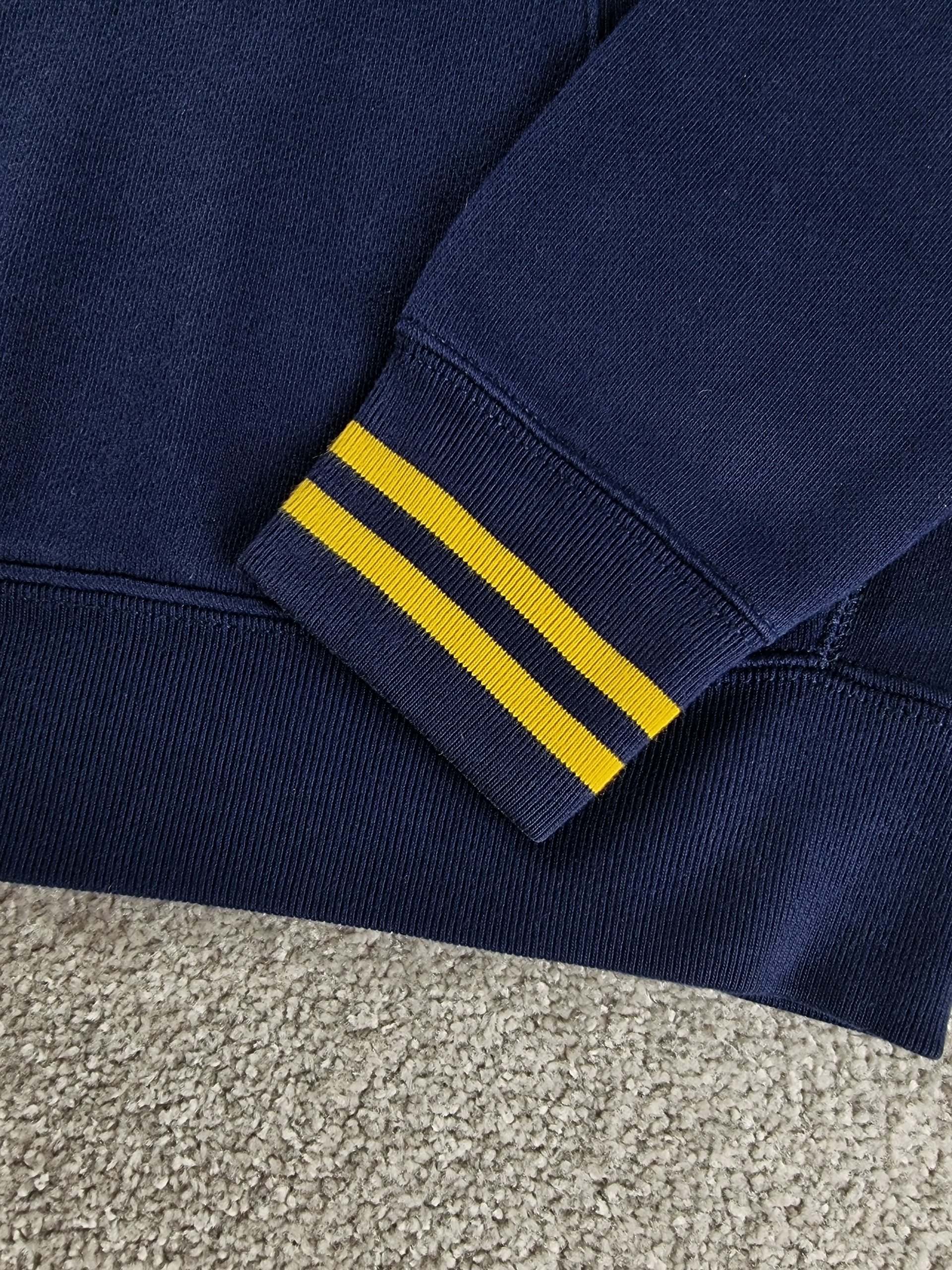 Hoodie Polo Ralph Lauren Women's Small Navy & Yellow image 7