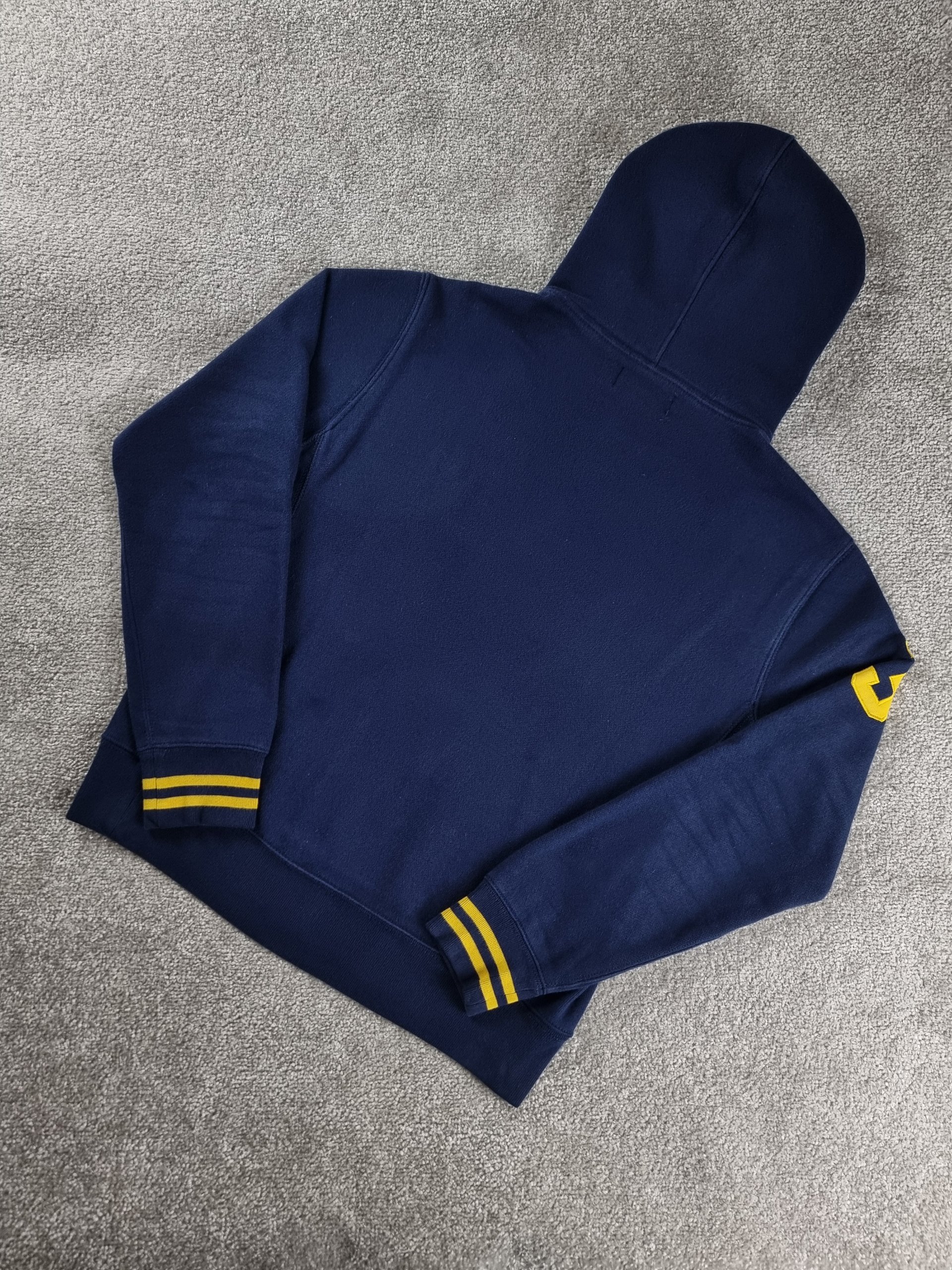 Hoodie Polo Ralph Lauren Women's Small Navy & Yellow image 8