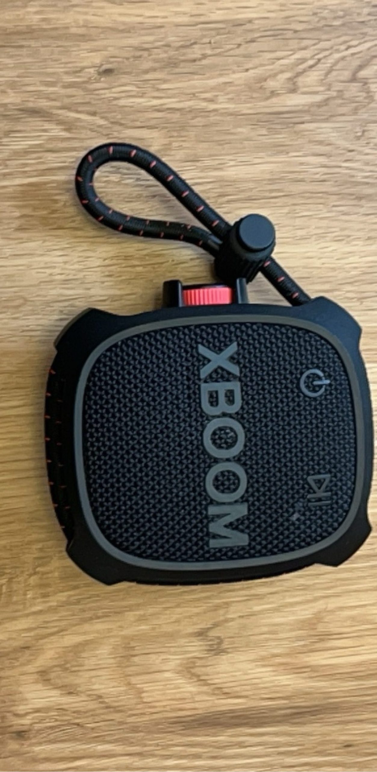 XBOOM Black Portable Bluetooth Speaker with Sound Boost