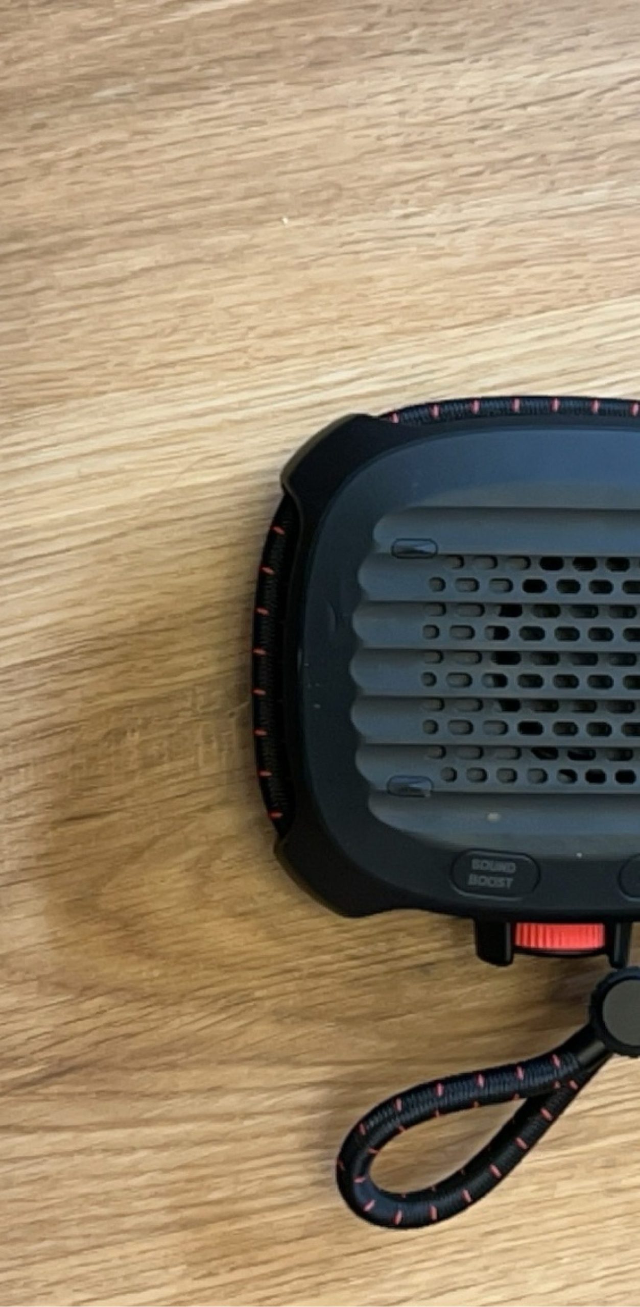 XBOOM Black Portable Bluetooth Speaker with Sound Boost image 2