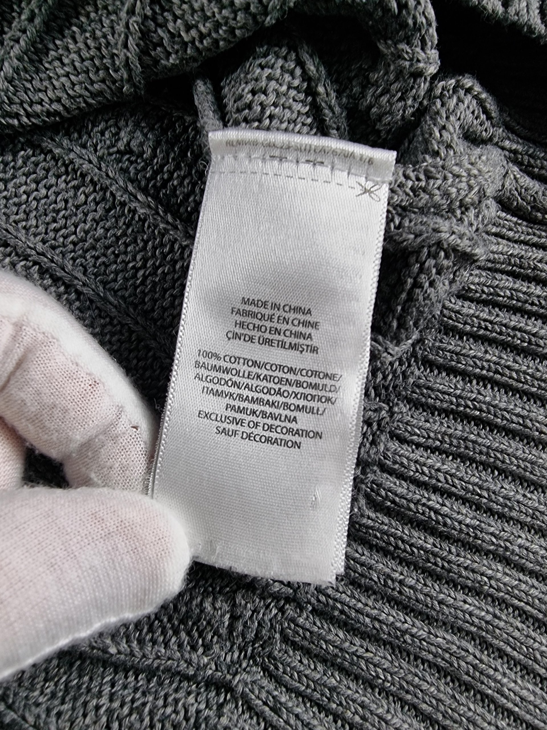 Sweater Ralph Lauren Men's Grey S Cable Knit image 8