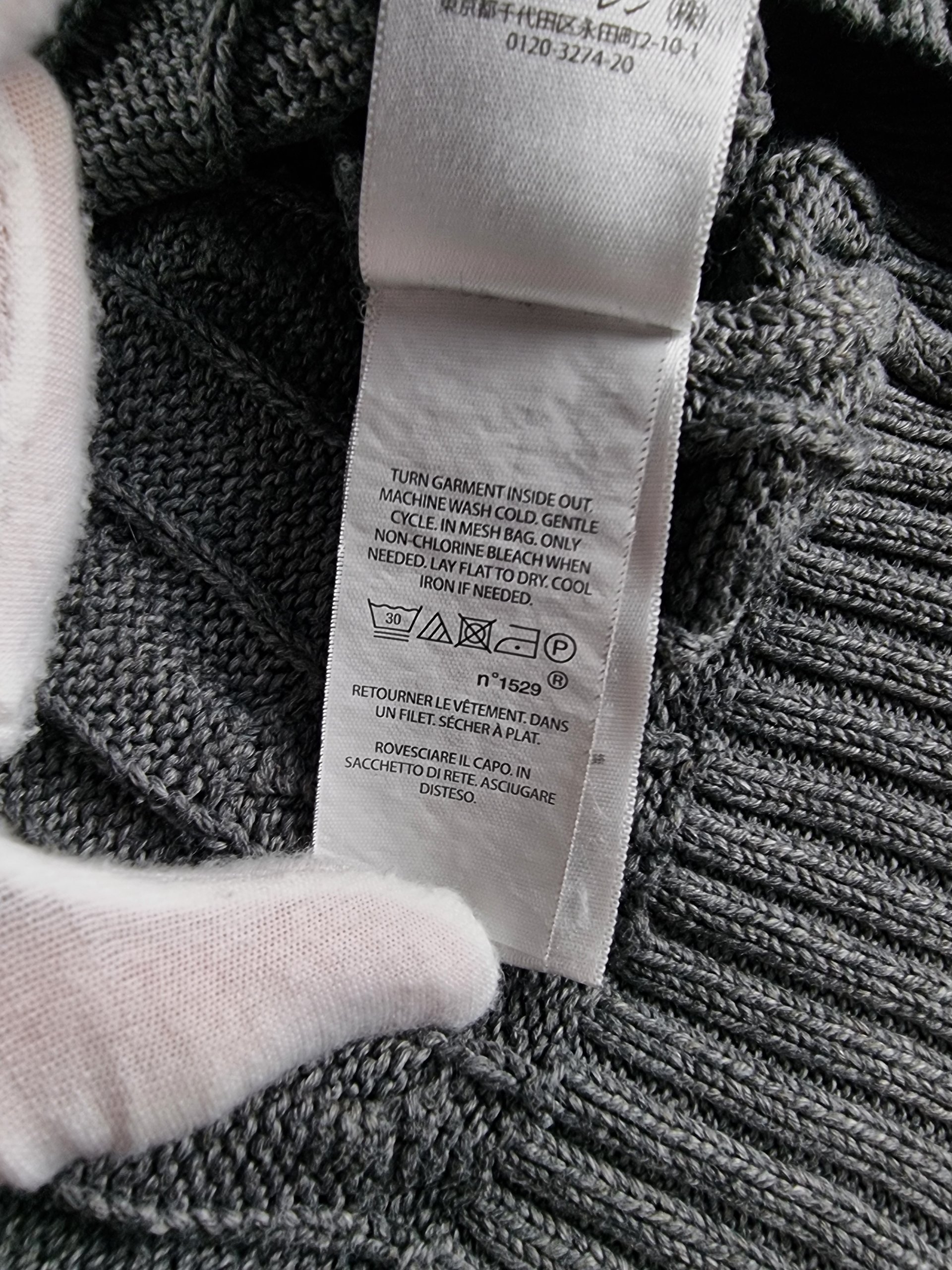 Sweater Ralph Lauren Men's Grey S Cable Knit image 9