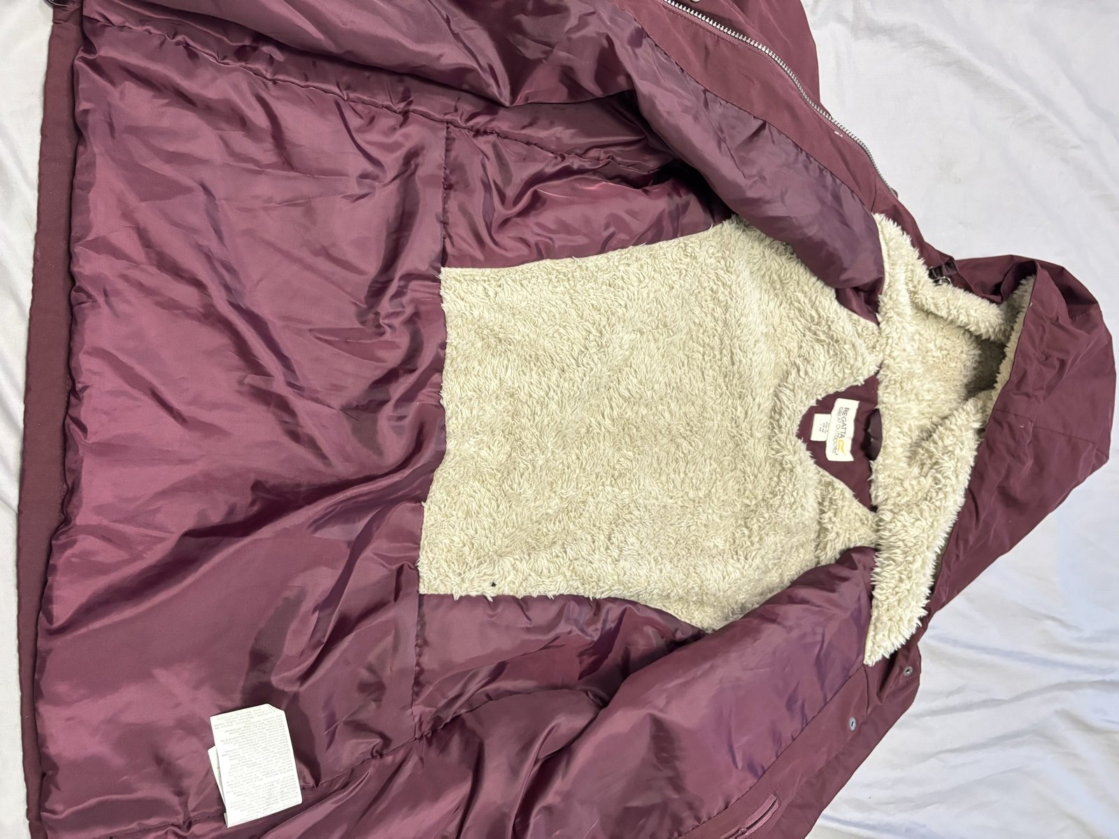 Regatta Women's Burgundy Waterproof Hydrafort Parka Jacket 12 image 8