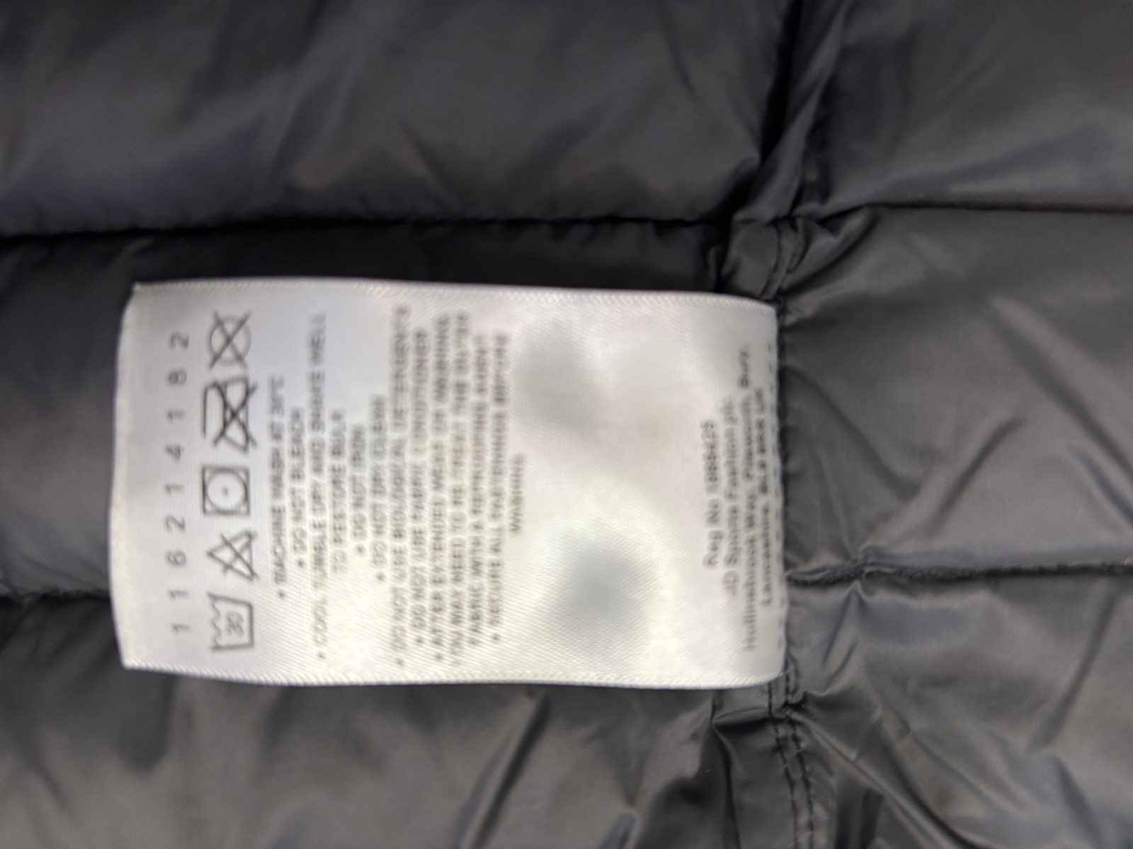 Peter Storm Black Hooded Puffer Coat Size 14 image 7