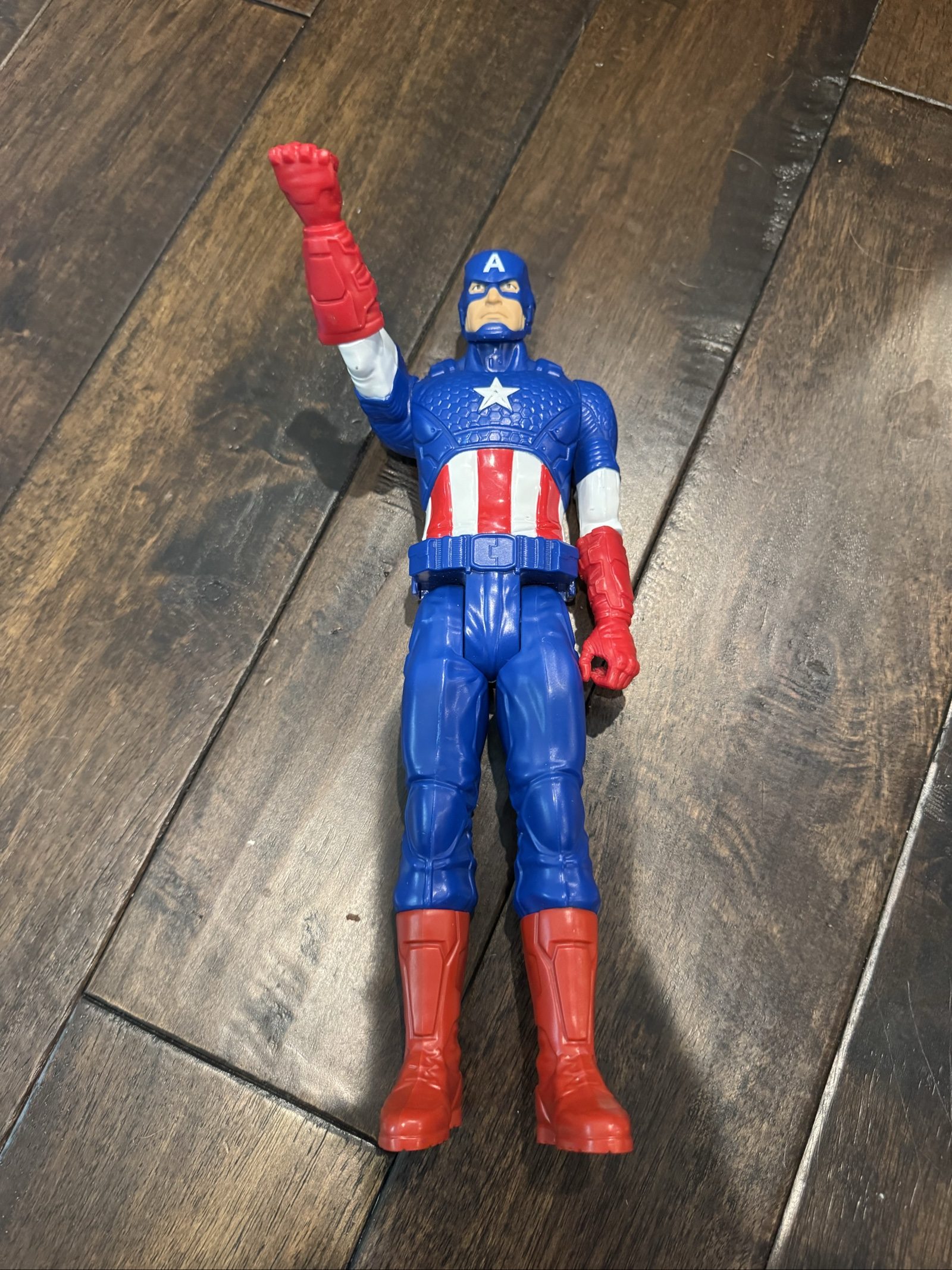 Marvel Captain America Blue Red White Action Figure Toy image 6