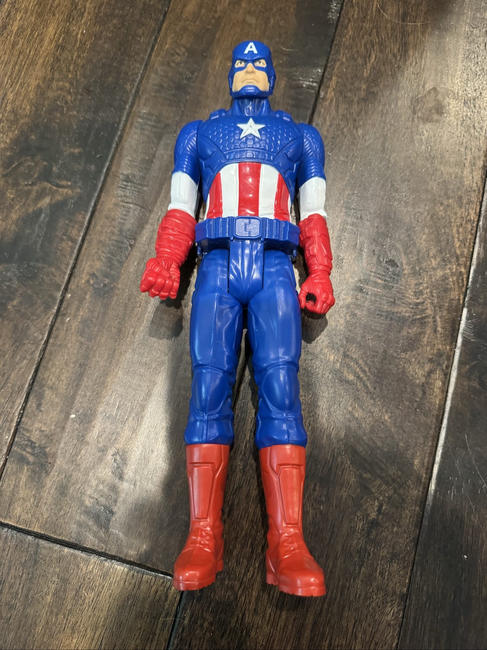 Marvel Captain America Blue Red White Action Figure Toy