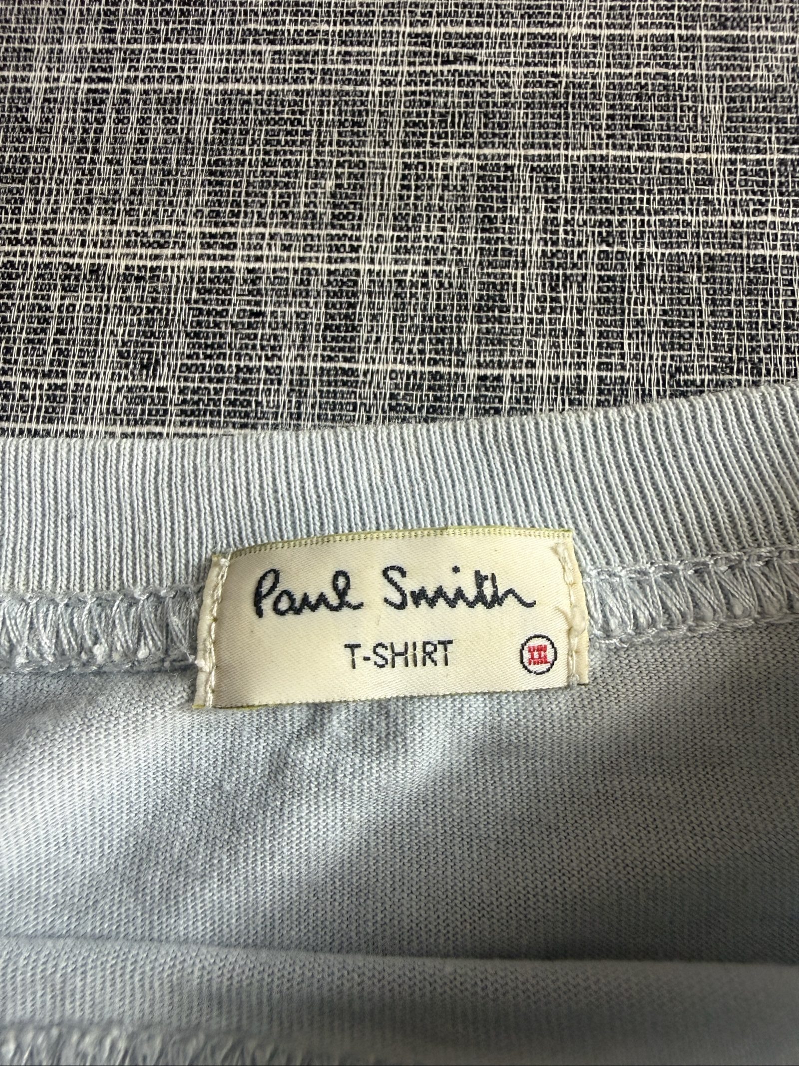 Paul Smith Men’s White Cotton T-Shirt Multicolour Zebra Print Large image 3