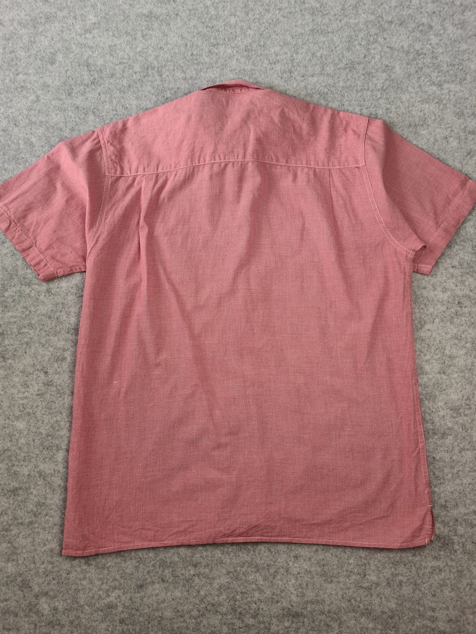 Wrangler Red Check Cotton Short Sleeve Shirt Medium 1133 image 4