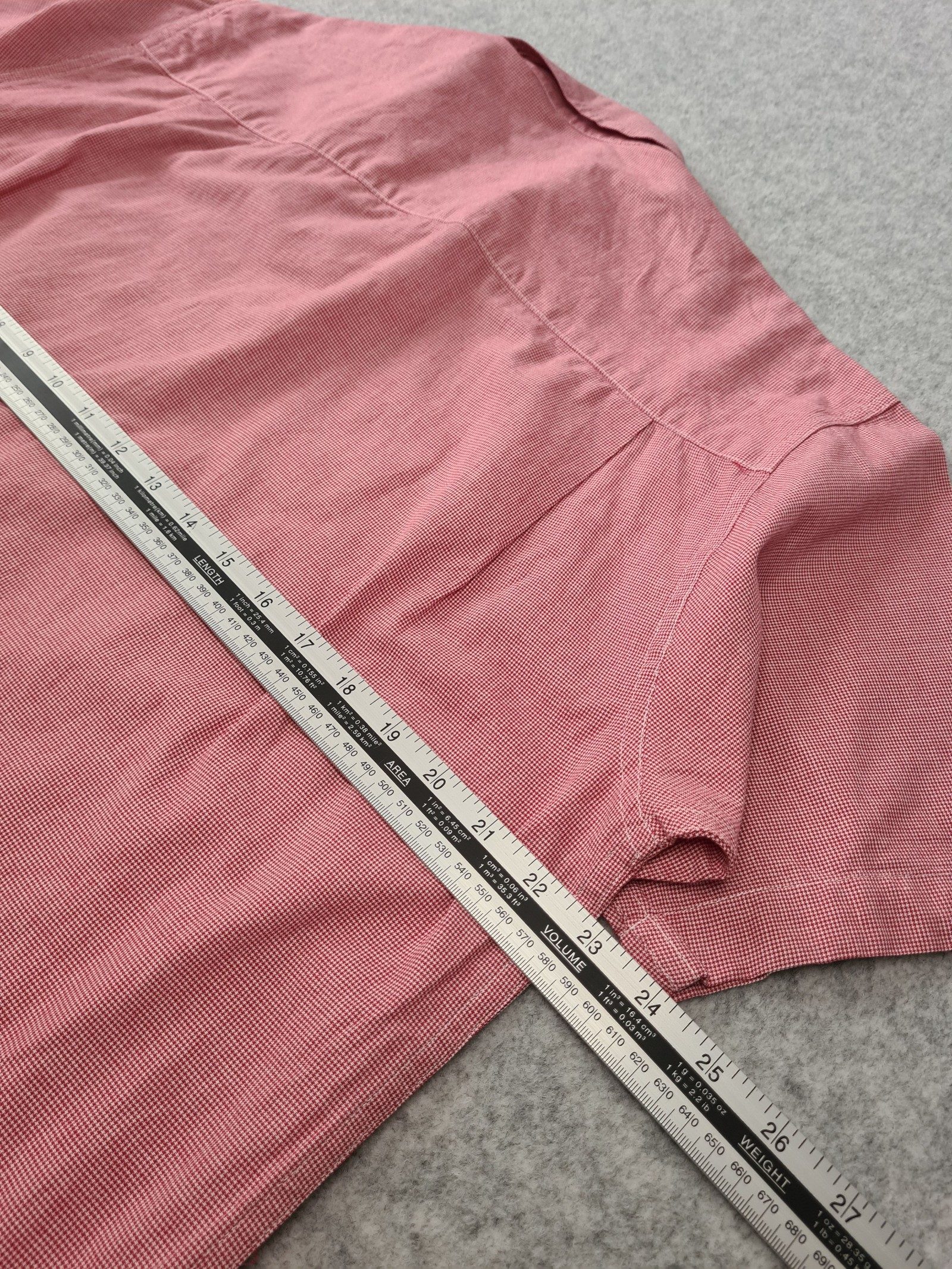 Wrangler Red Check Cotton Short Sleeve Shirt Medium 1133 image 6