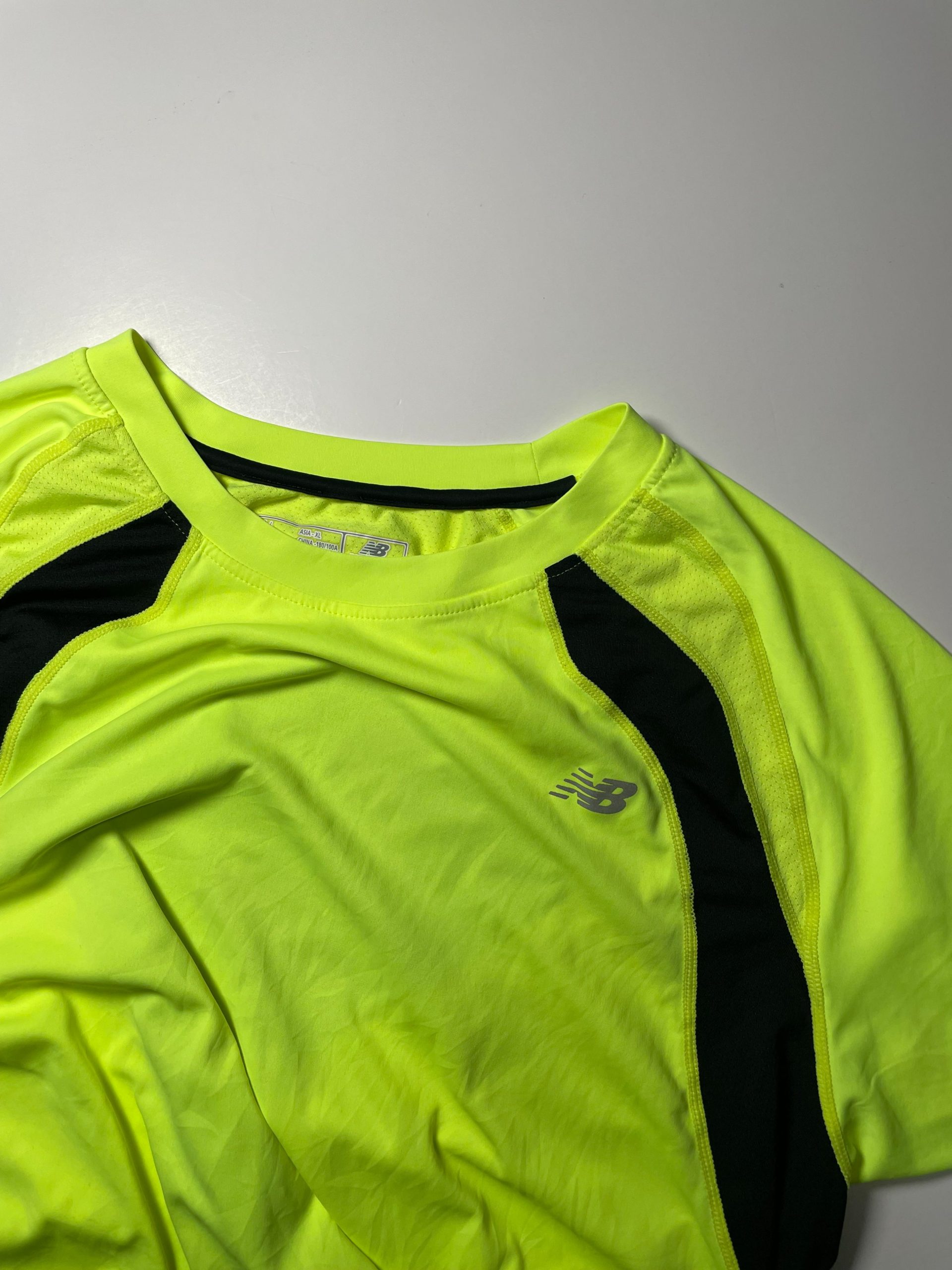 New Balance Running T-Shirt Yellow XL image 2