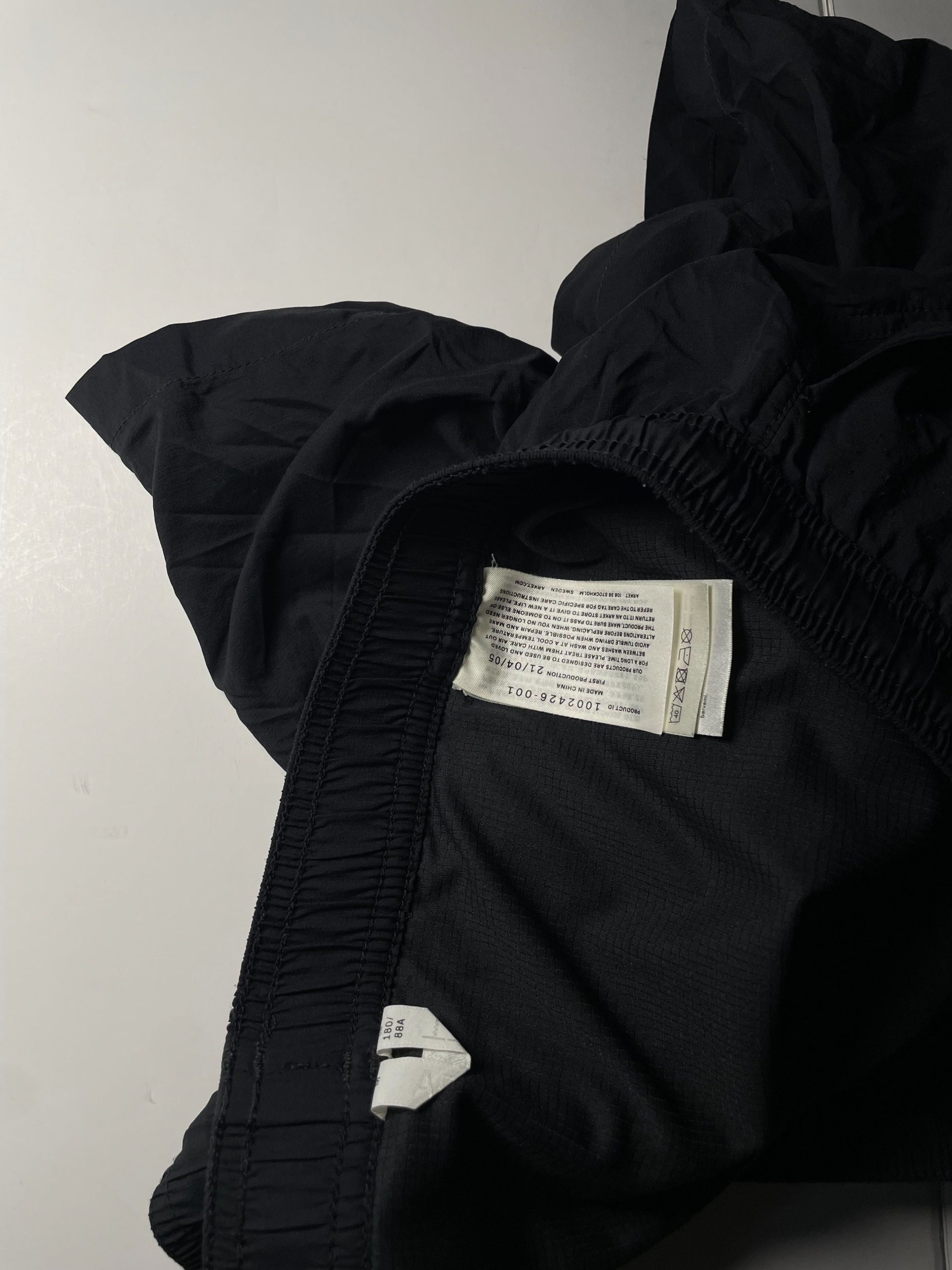 Arket Running Short Black M image 2