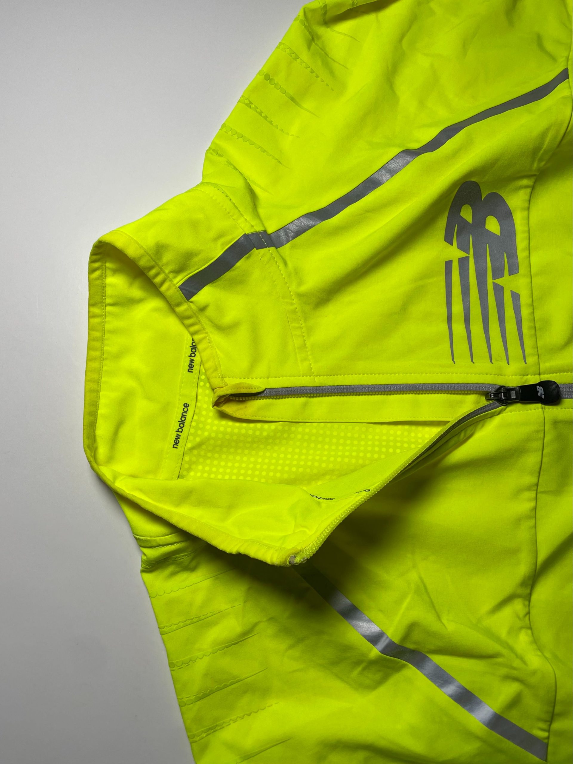 New Balance Running Jacket Safety Yellow M image 4