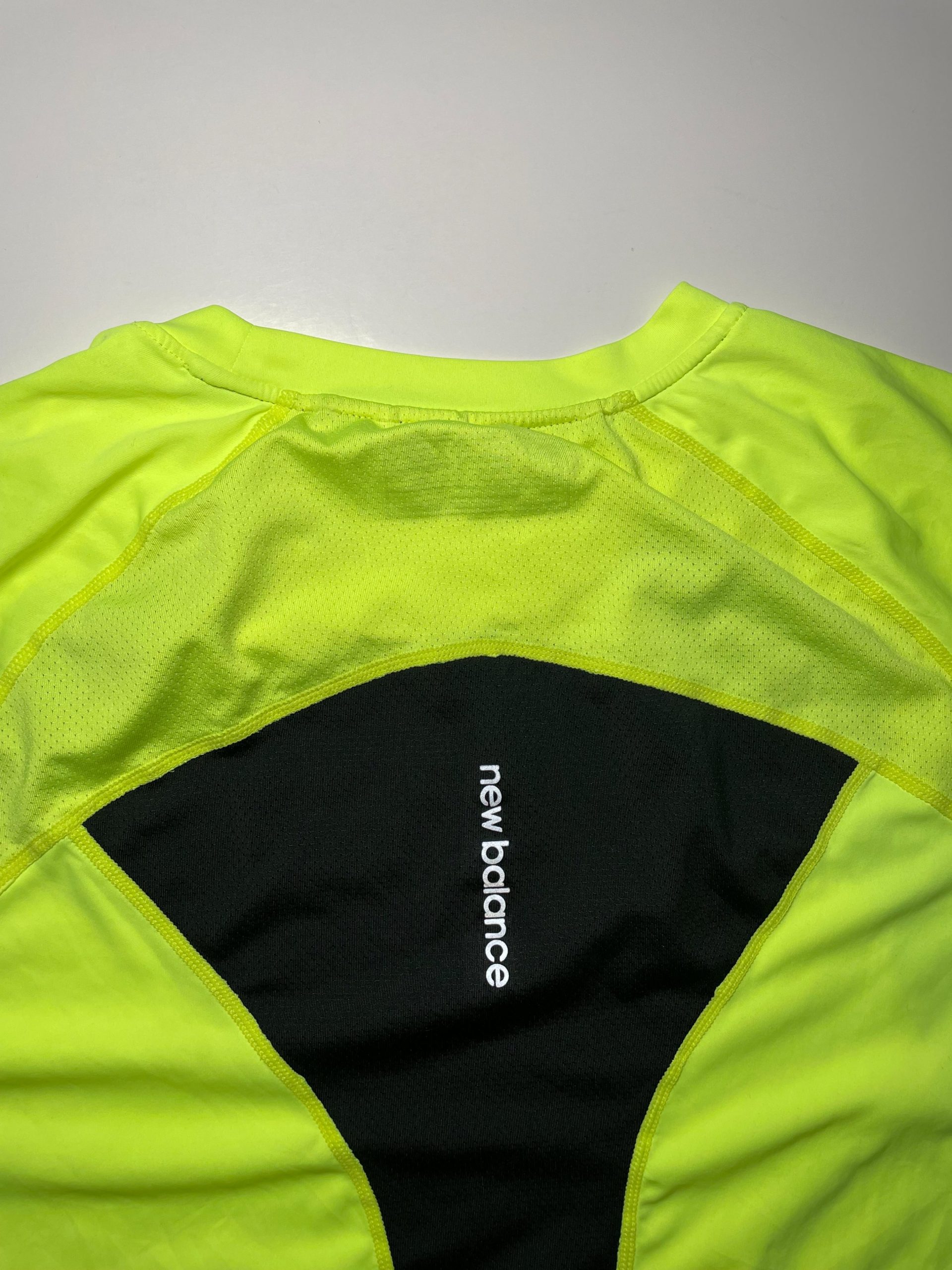 New Balance Running T-Shirt Yellow XL image 4