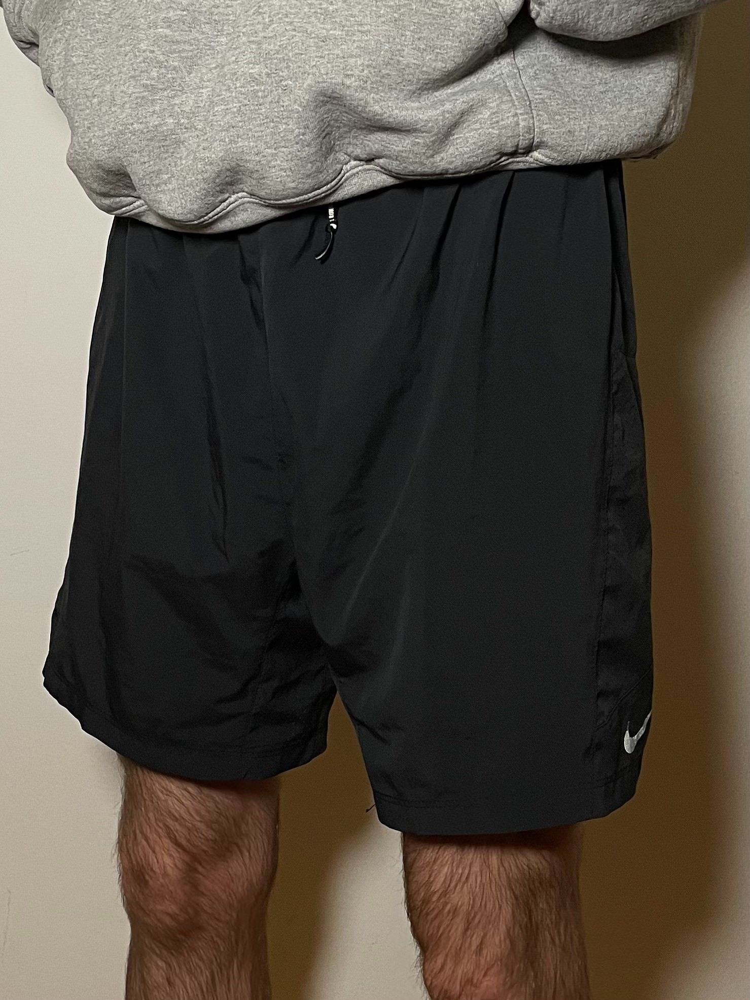Nike Dri-fit Running Shorts Dark Grey M image 4