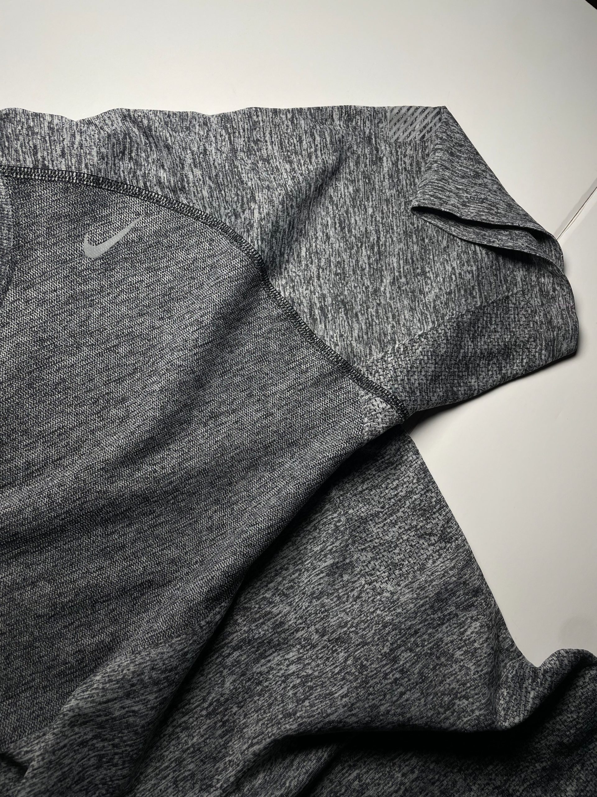 Nike Dri-fit Running T-Shirt Grey Melange M image 4