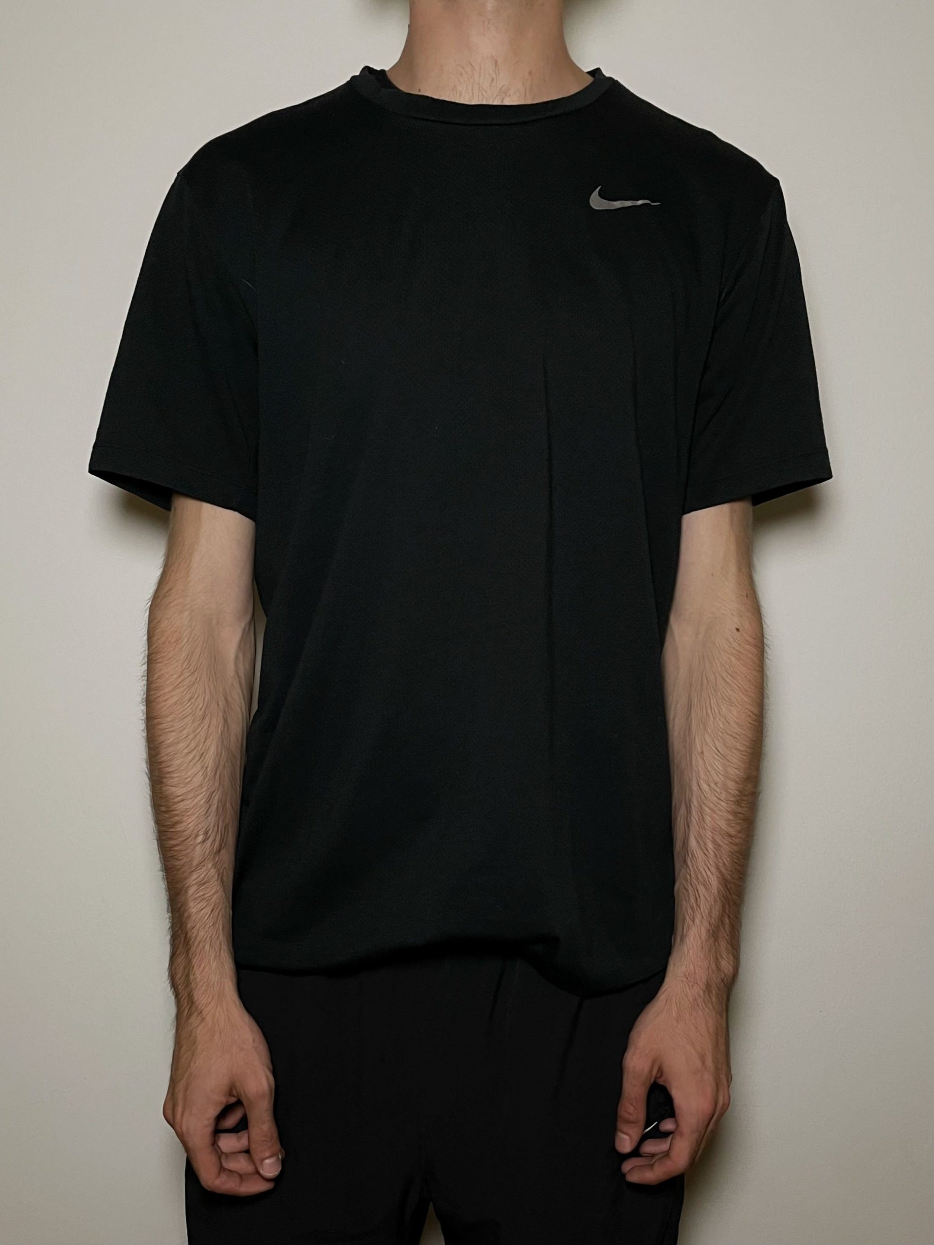 Nike Dri-fit Running T-Shirt Black L image 6
