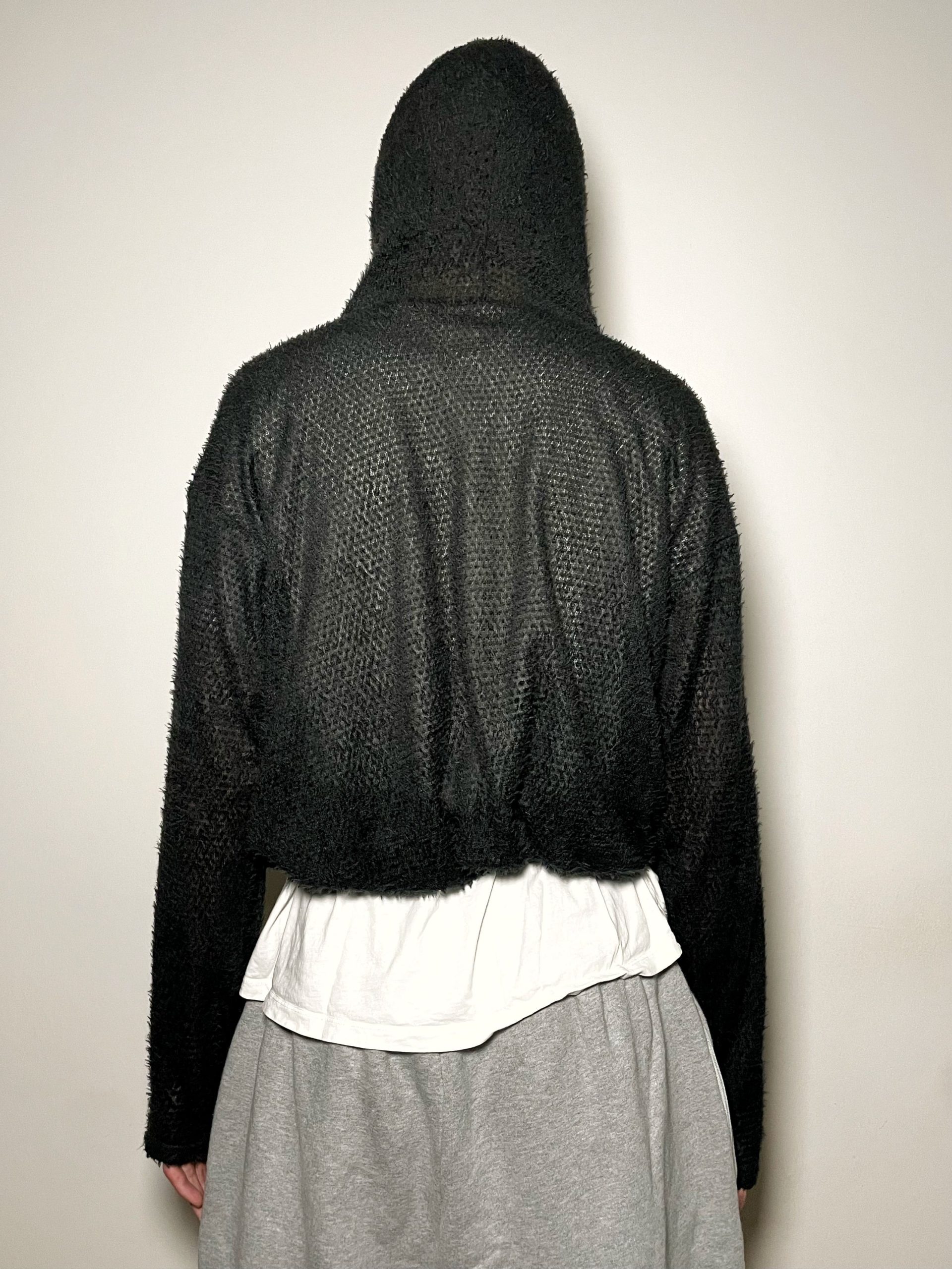 Gnuhr Knitted Fury Running Hoodie Black 36 image 8