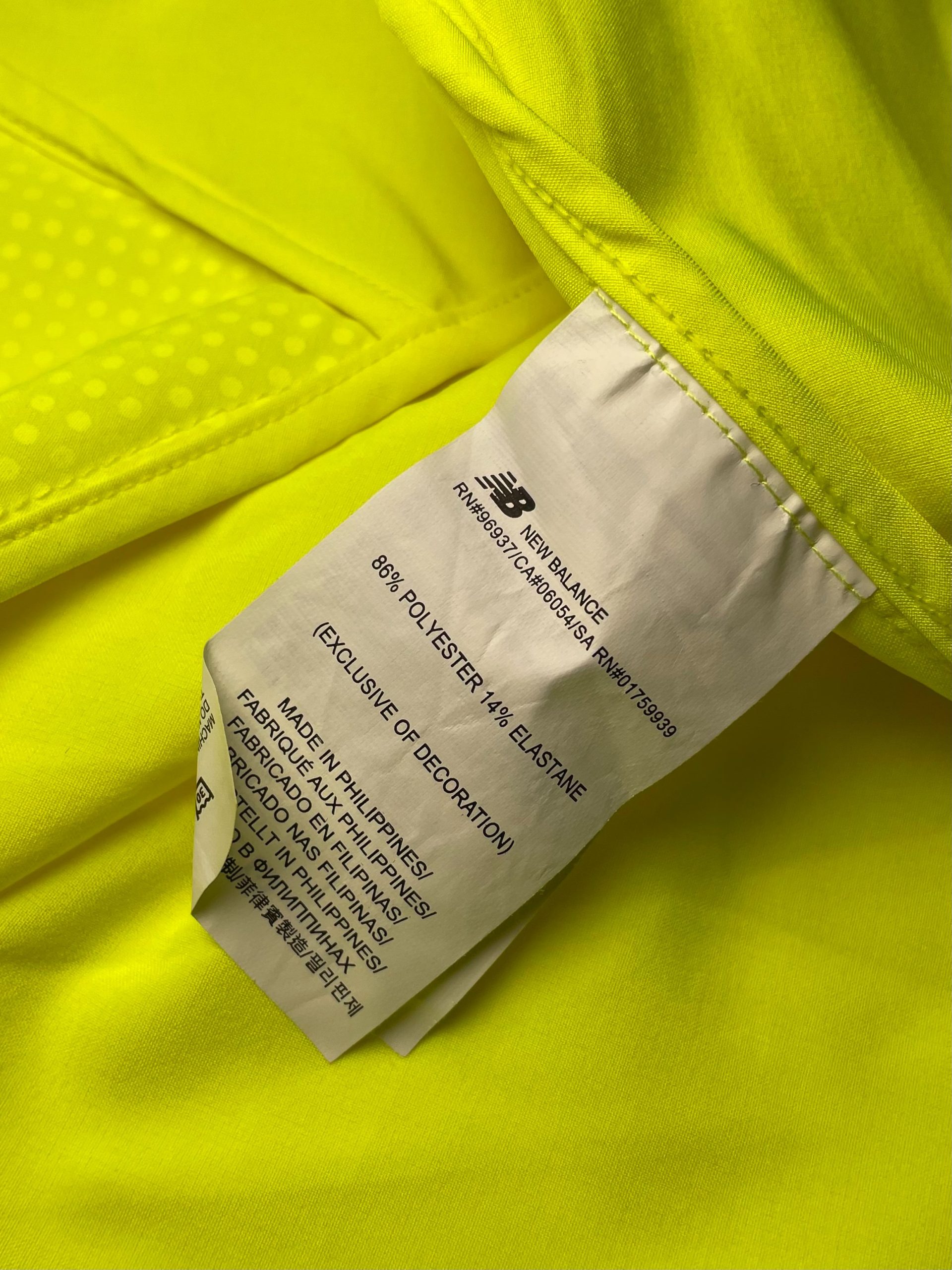 New Balance Running Jacket Safety Yellow M image 9