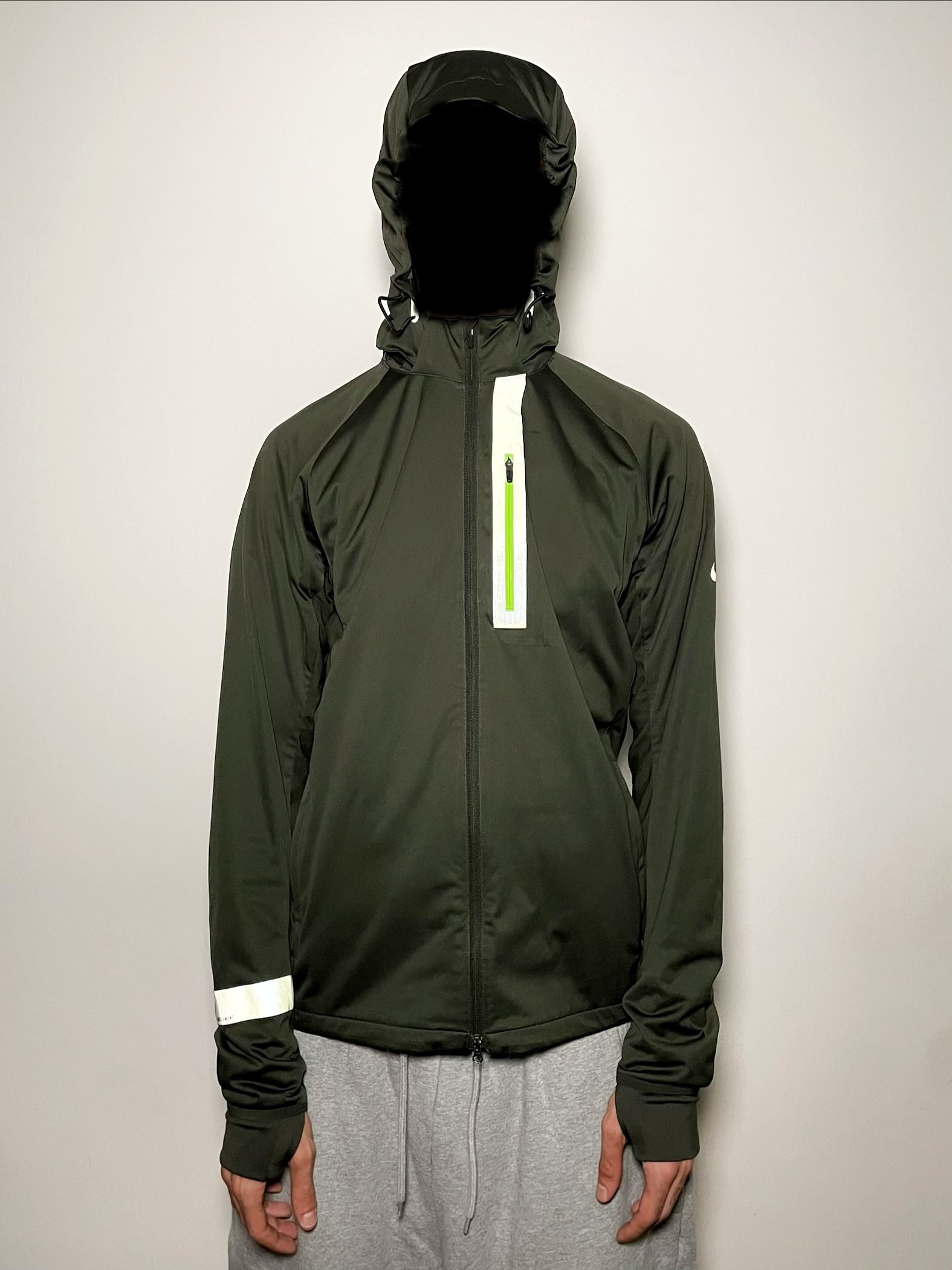 Nike Thermal Running Jacket Dark Olive M image 9