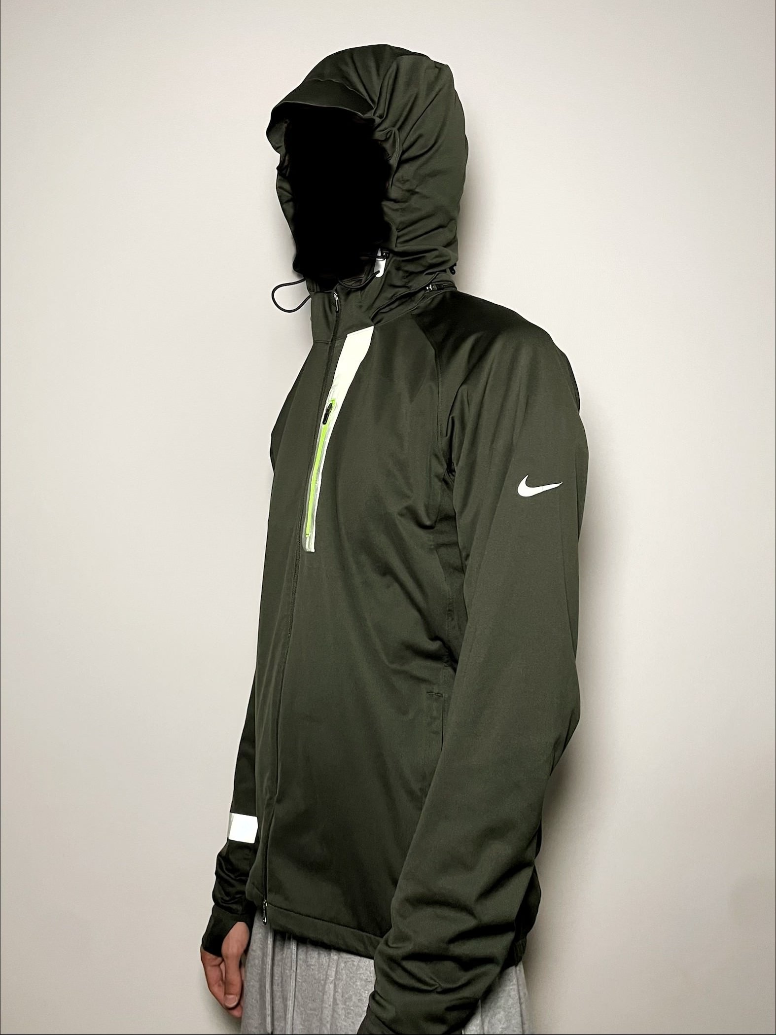 Nike Thermal Running Jacket Dark Olive M image 10