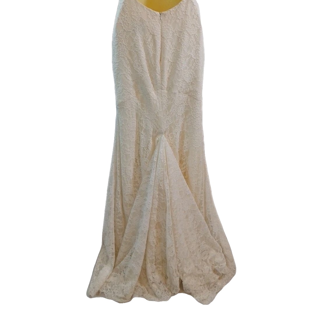 Stella York Wedding Dress Size 8 Long Train image 3