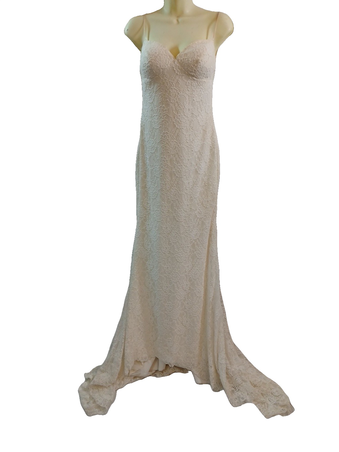 Stella York Wedding Dress Size 8 Long Train image 5