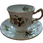 Paragon Fine Bone China Floral Tea Cup and Saucer Set England