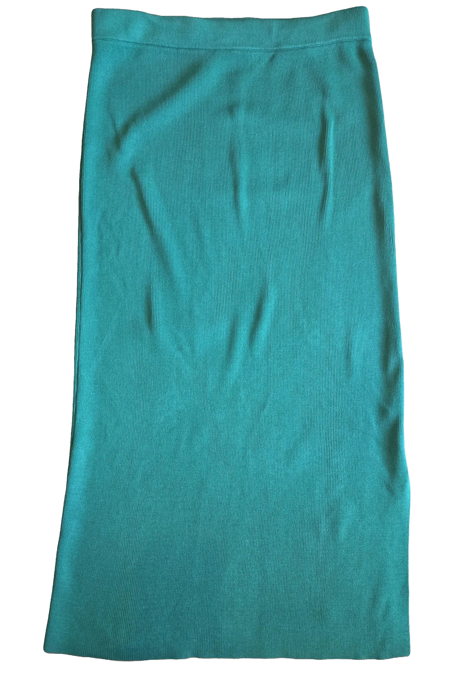 Atmos & Here Green Knit Pencil Midi Skirt Size 10