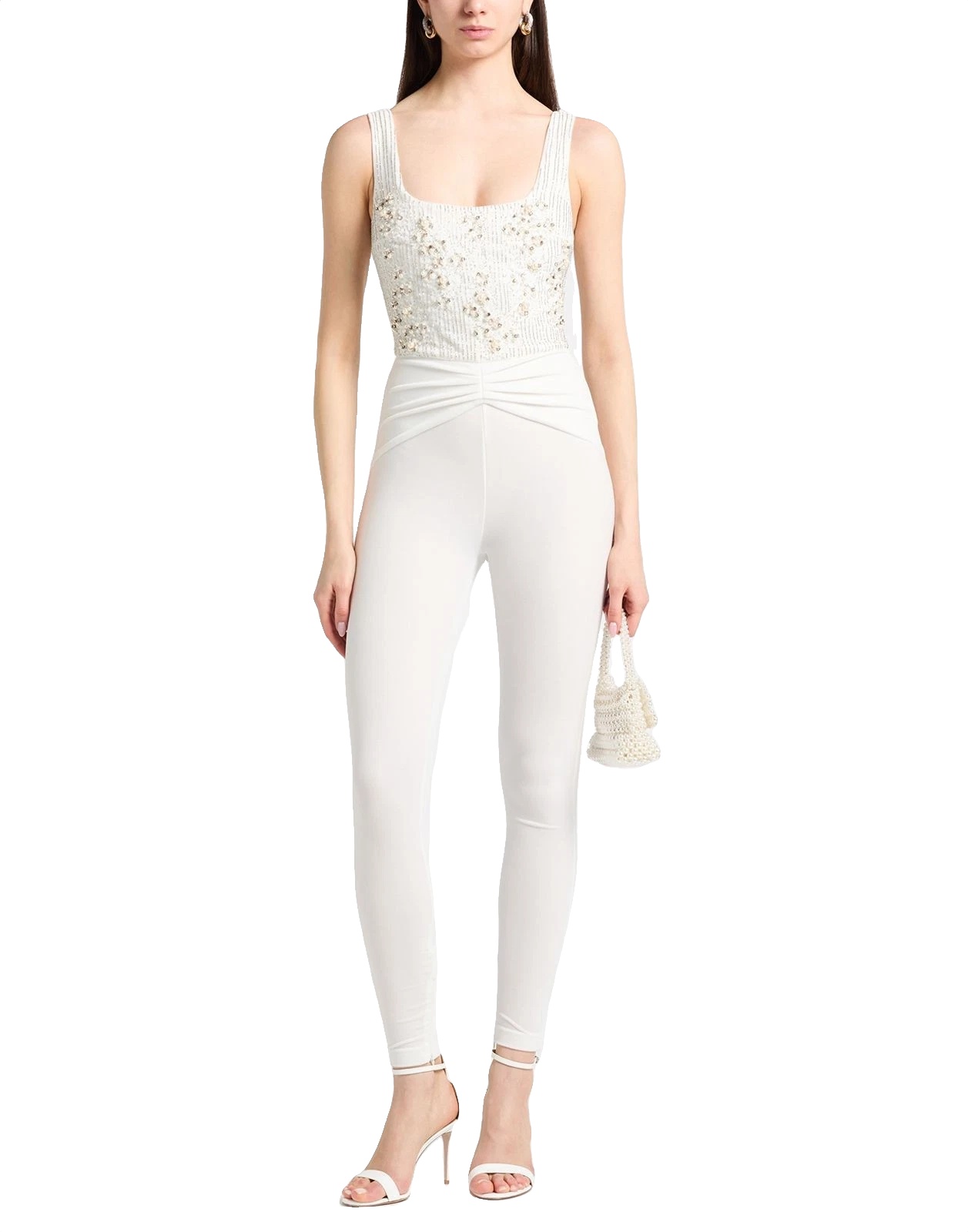 New Elisabetta Franchi Embellished Jumpsuit Size S image 2
