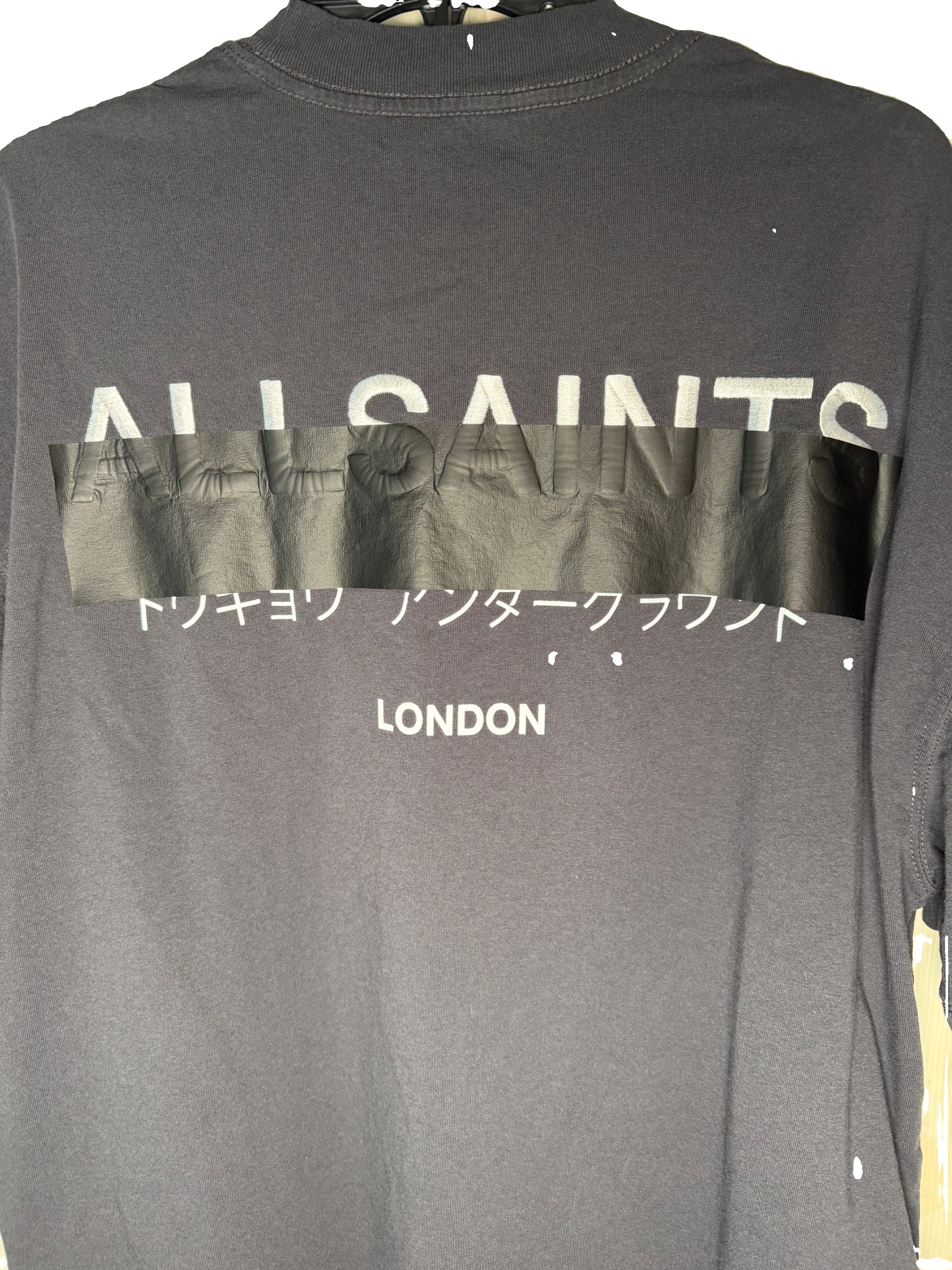 AllSaints - Men's Redact Short Sleeves Graphic T-Shirt - Size Large image 4