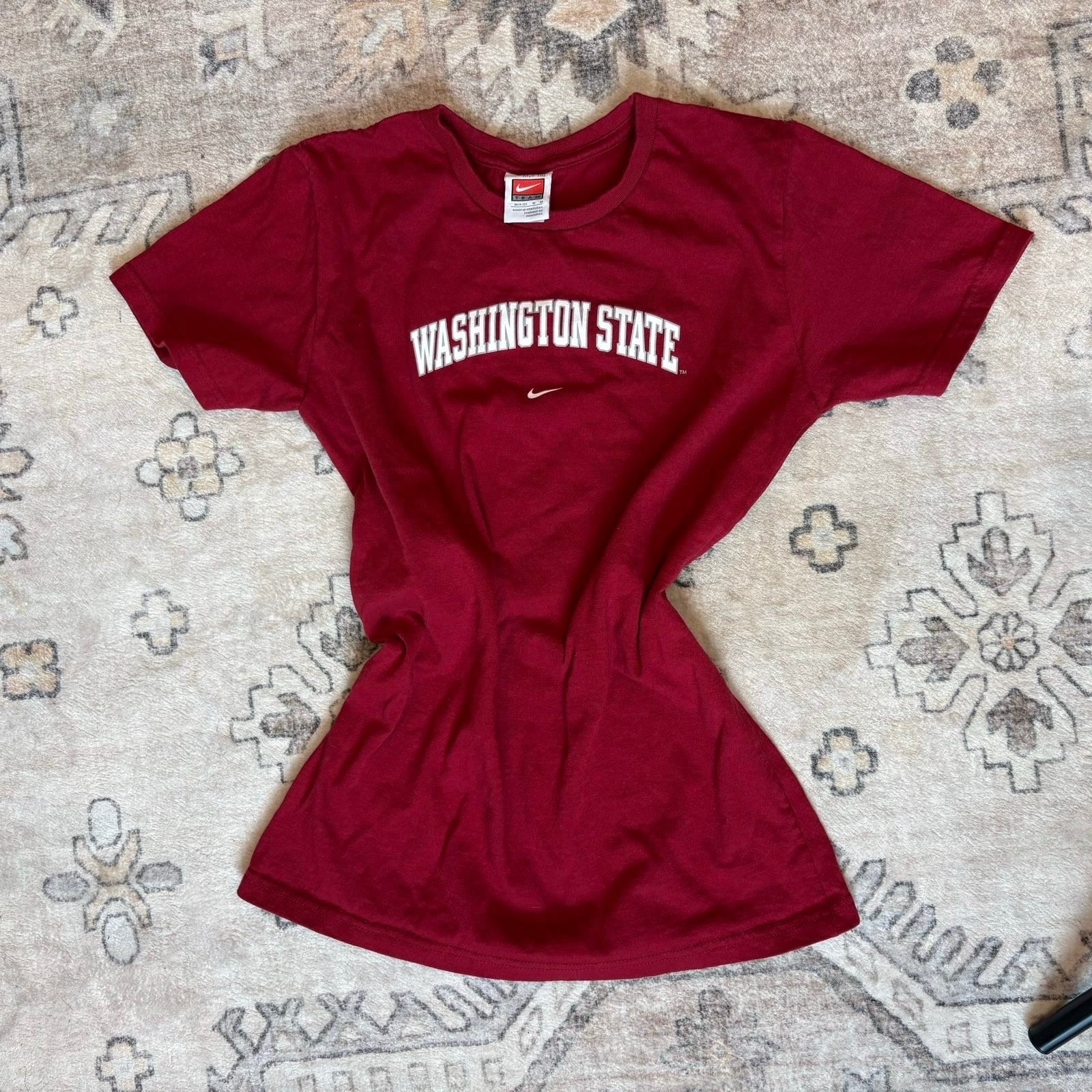 Nike Maroon Washington State Team T-Shirt Medium