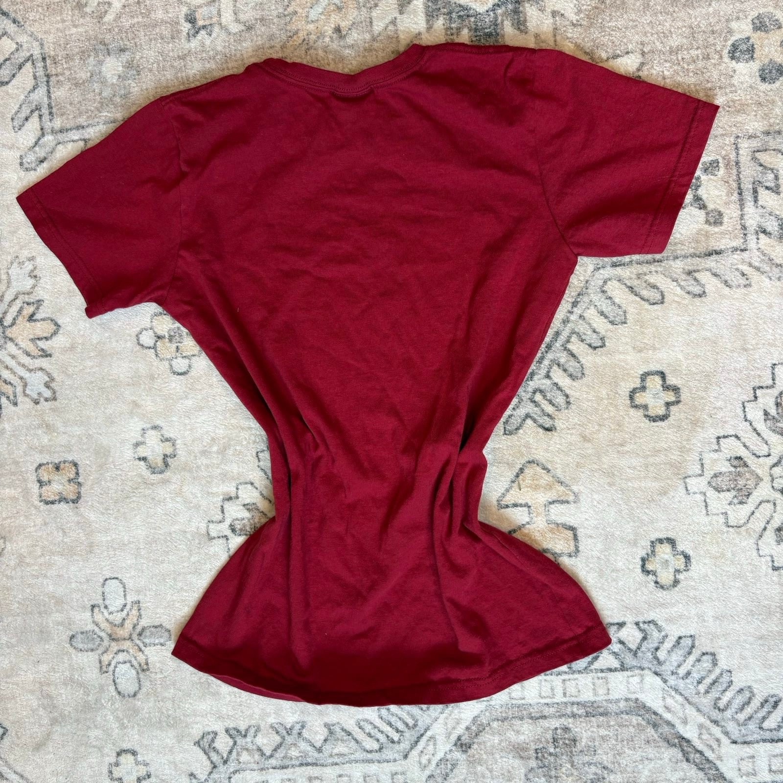 Nike Maroon Washington State Team T-Shirt Medium image 3