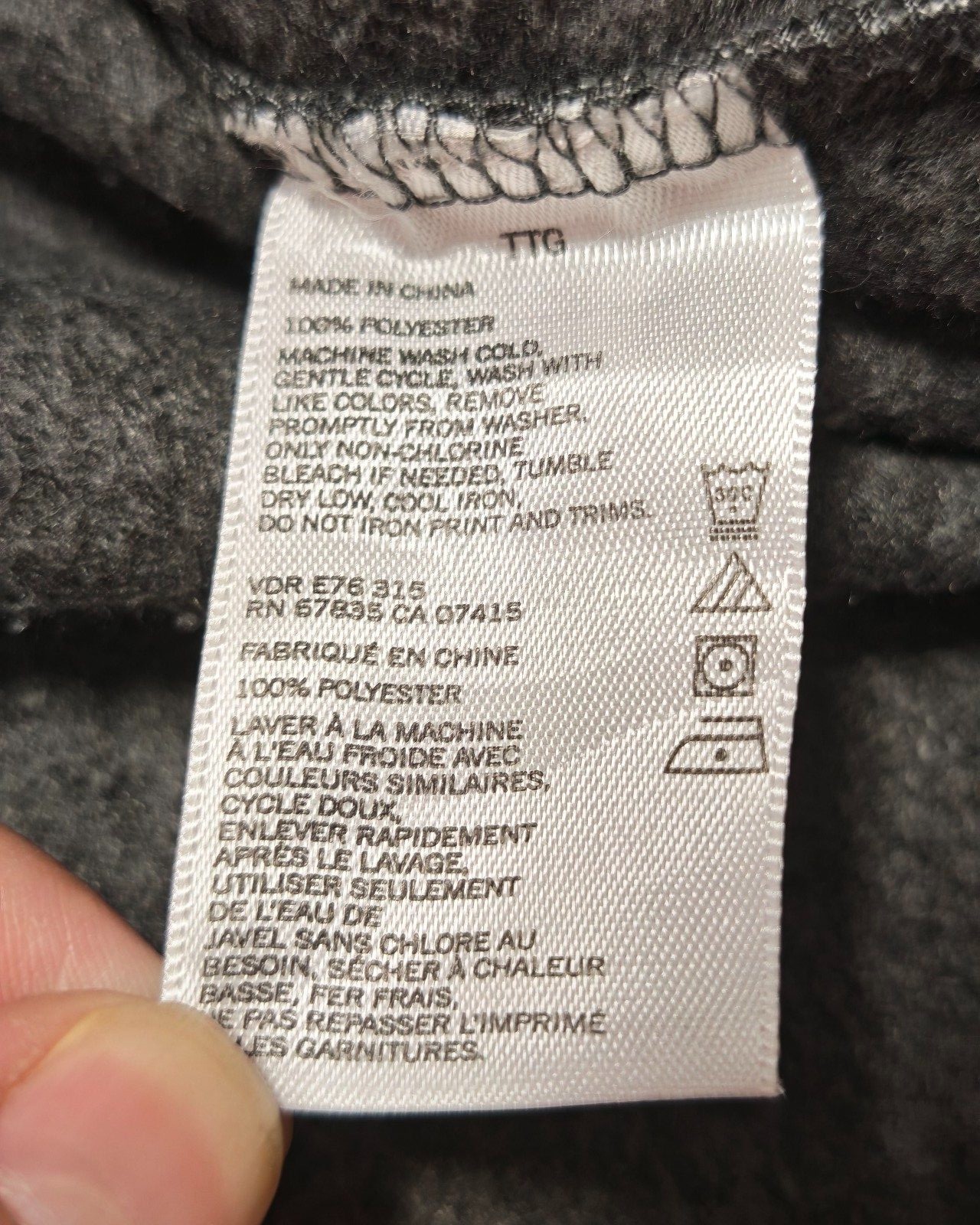 Nautica Grey Fleece Sleeveless Vest XXL Polyester Sailing Gorpcore Streetwear Logo Spellout image 4