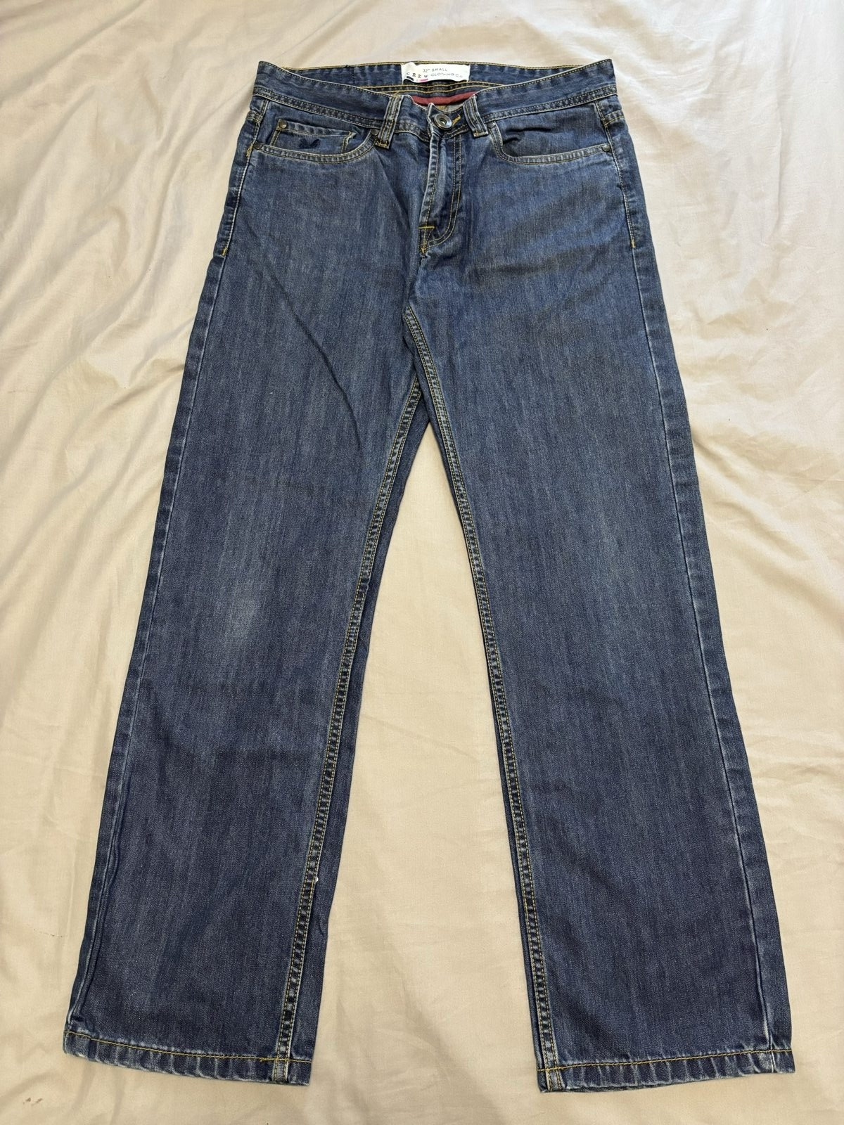 Crew Clothing Blue Denim Jeans Small 32