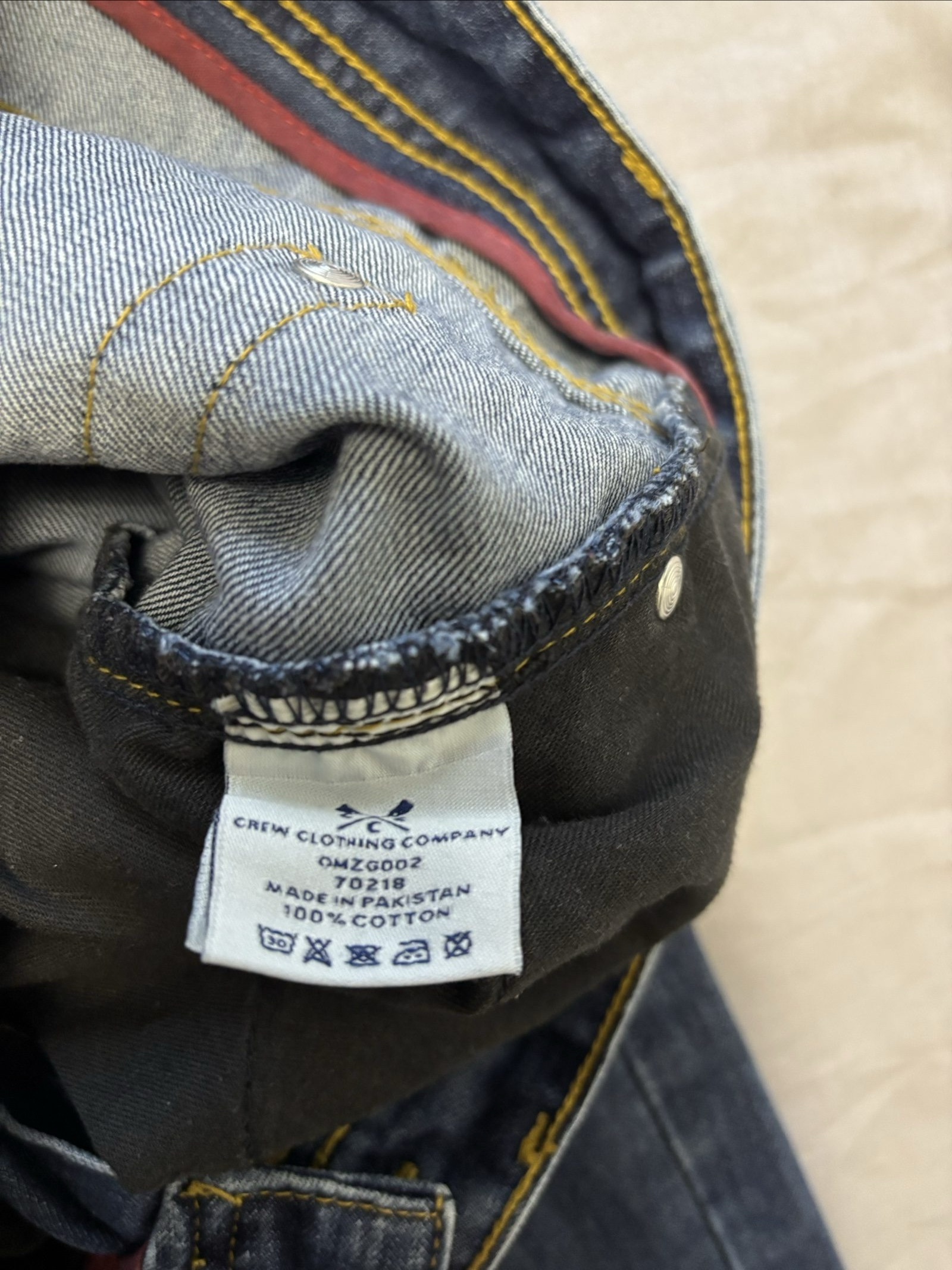 Crew Clothing Blue Denim Jeans Small 32 image 5