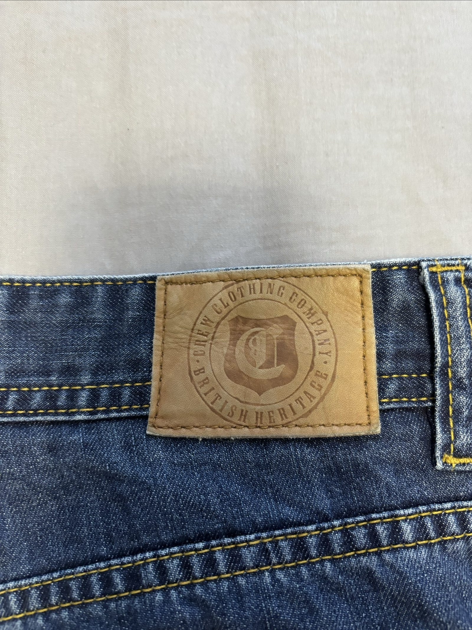Crew Clothing Blue Denim Jeans Small 32 image 7