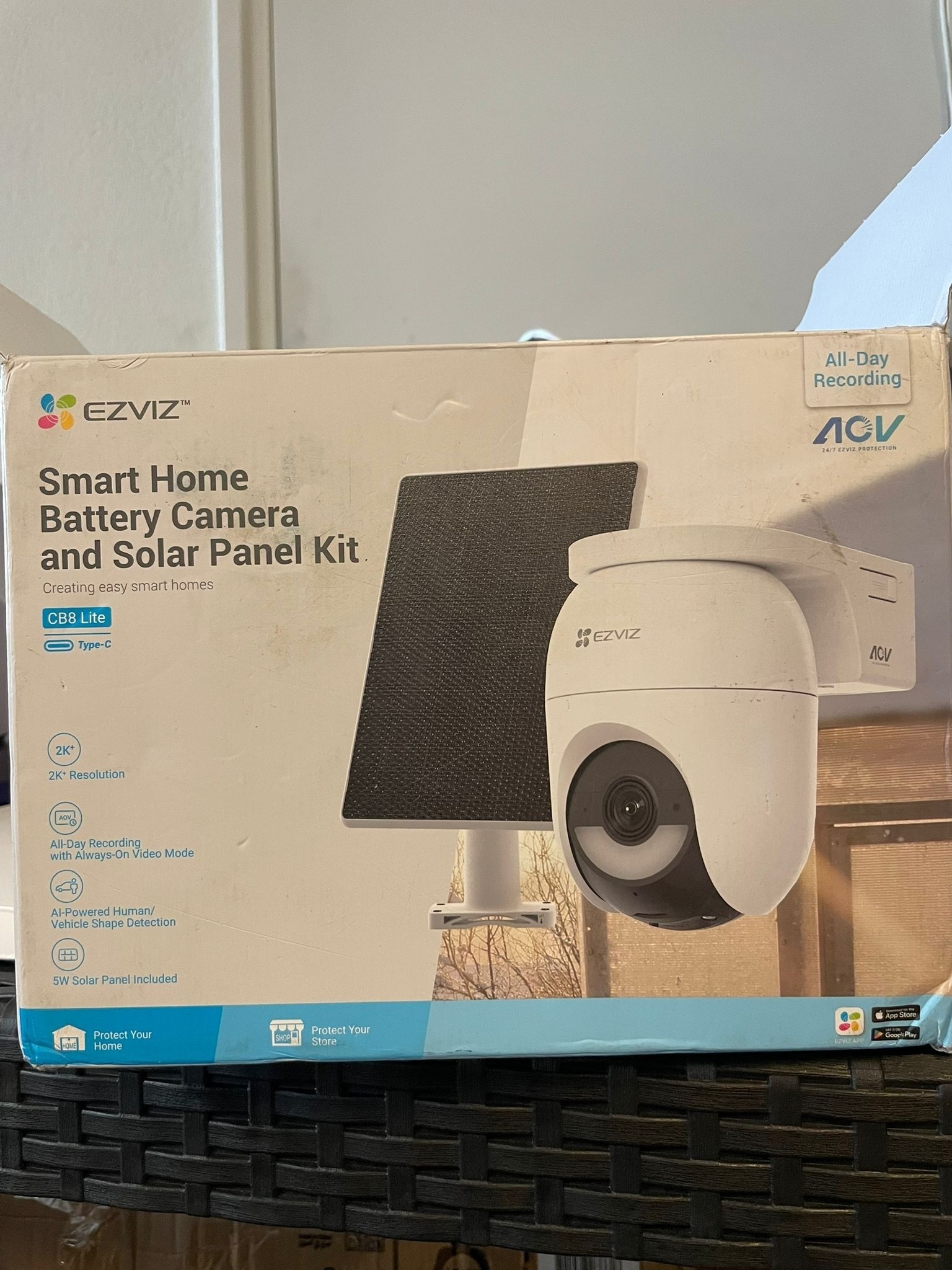 EZVIZ CB8 Lite 2K Slimme Batterij Camera – Nieuw