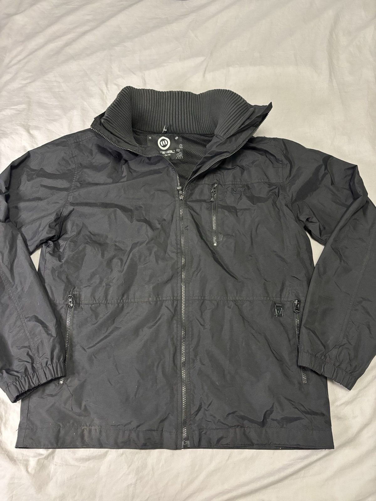 Animal Black Water Resistant Jacket XL